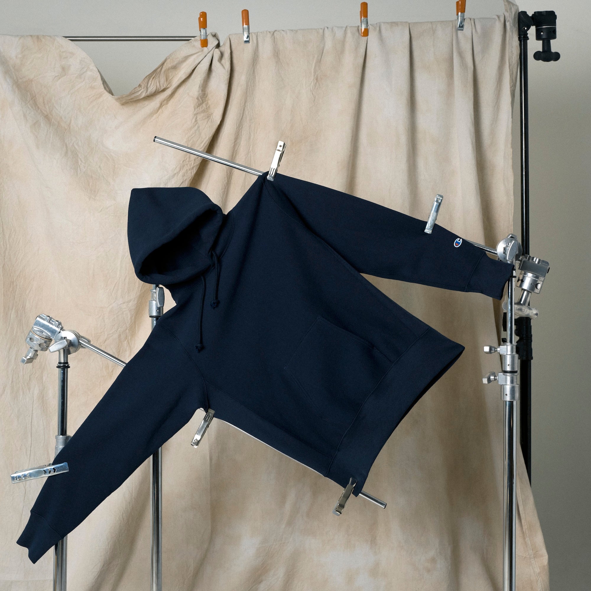 USA Reverse Weave Hooded Sweatshirt - Image 2