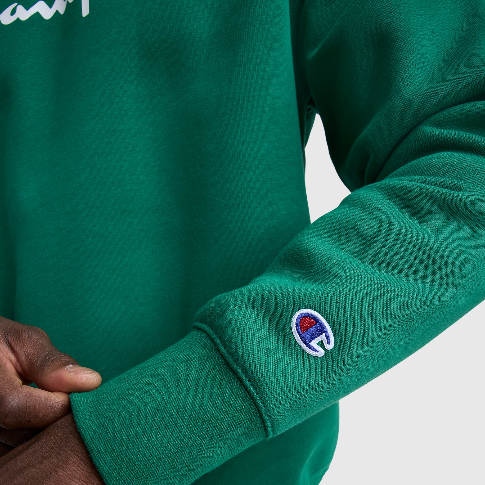 Powerblend Crewneck Sweatshirt. Classic Script Logo - Image 3