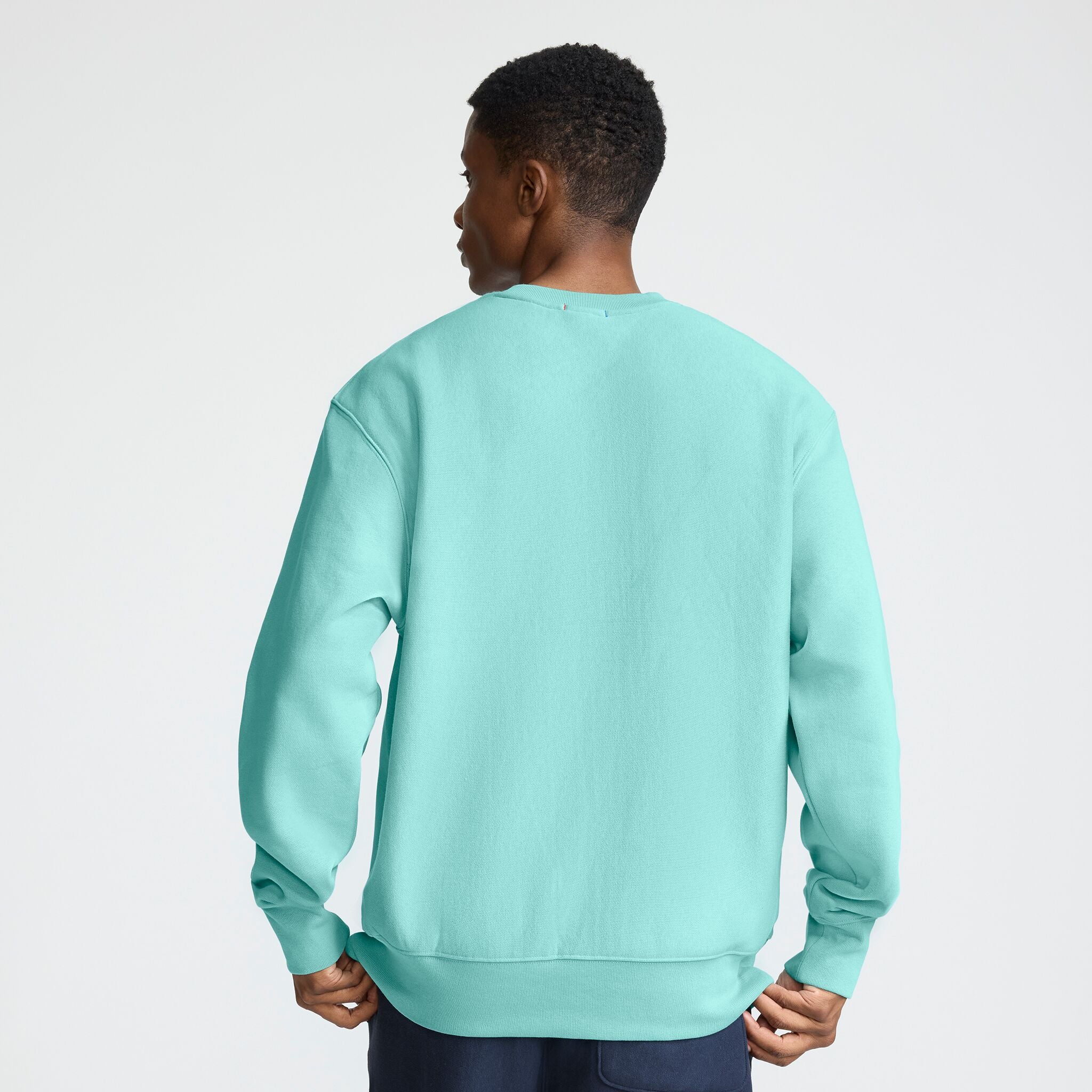Reverse Weave Crewneck Sweatshirt. C Logo - Image 2