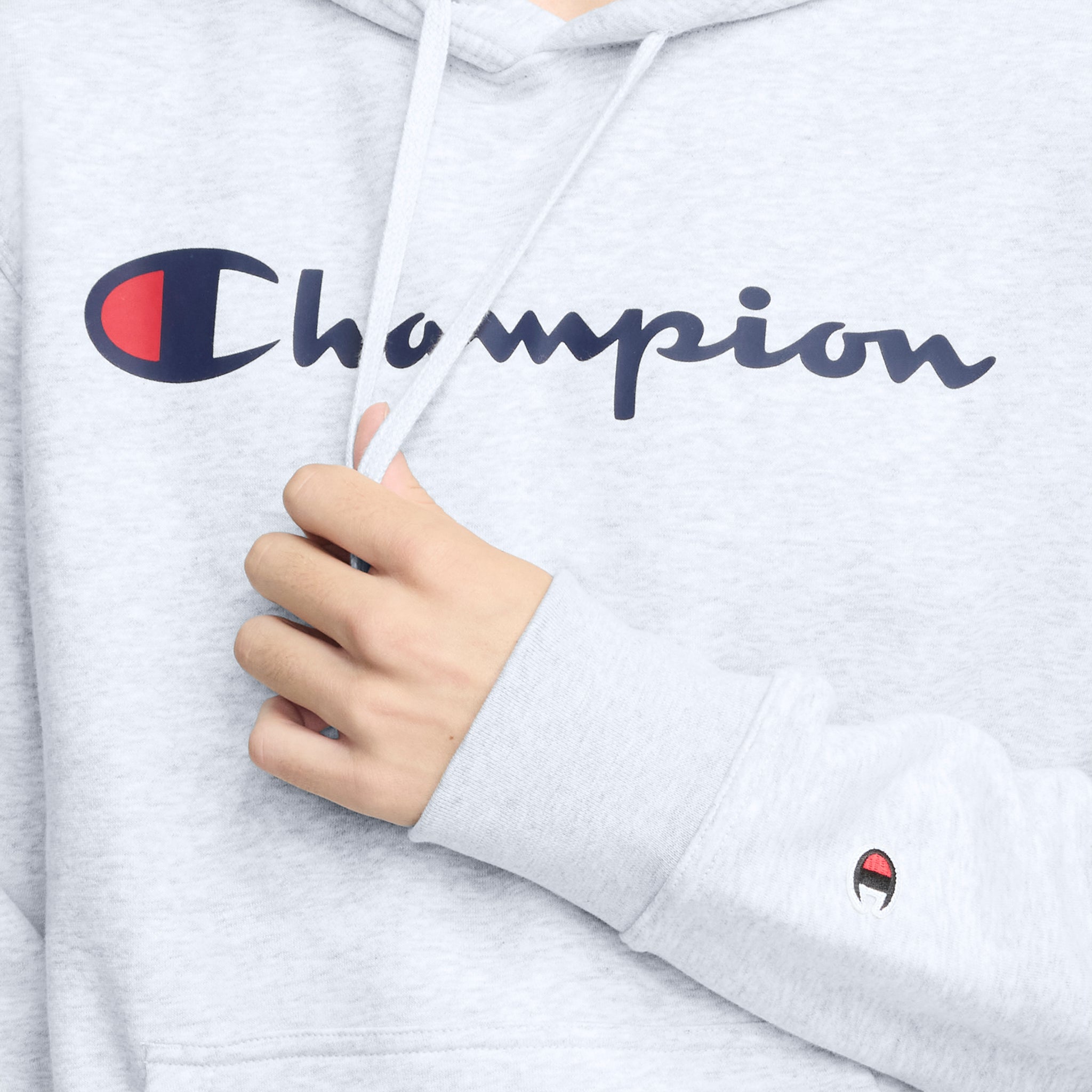 Powerblend Hoodie. Full Script Logo - Image 3