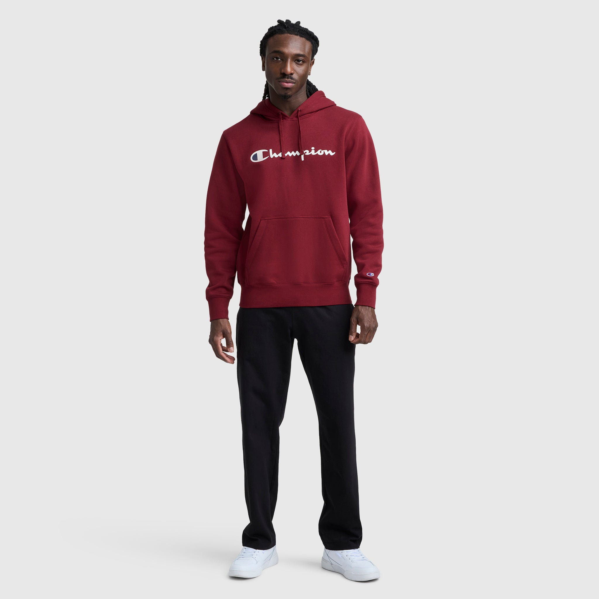 Powerblend Hoodie. Full Script Logo - Image 6