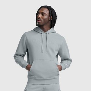 Powerblend Hoodie. Tonal Script Logo
