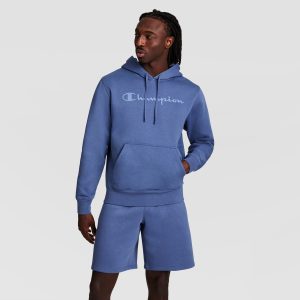Powerblend Hoodie. Tonal Script Logo