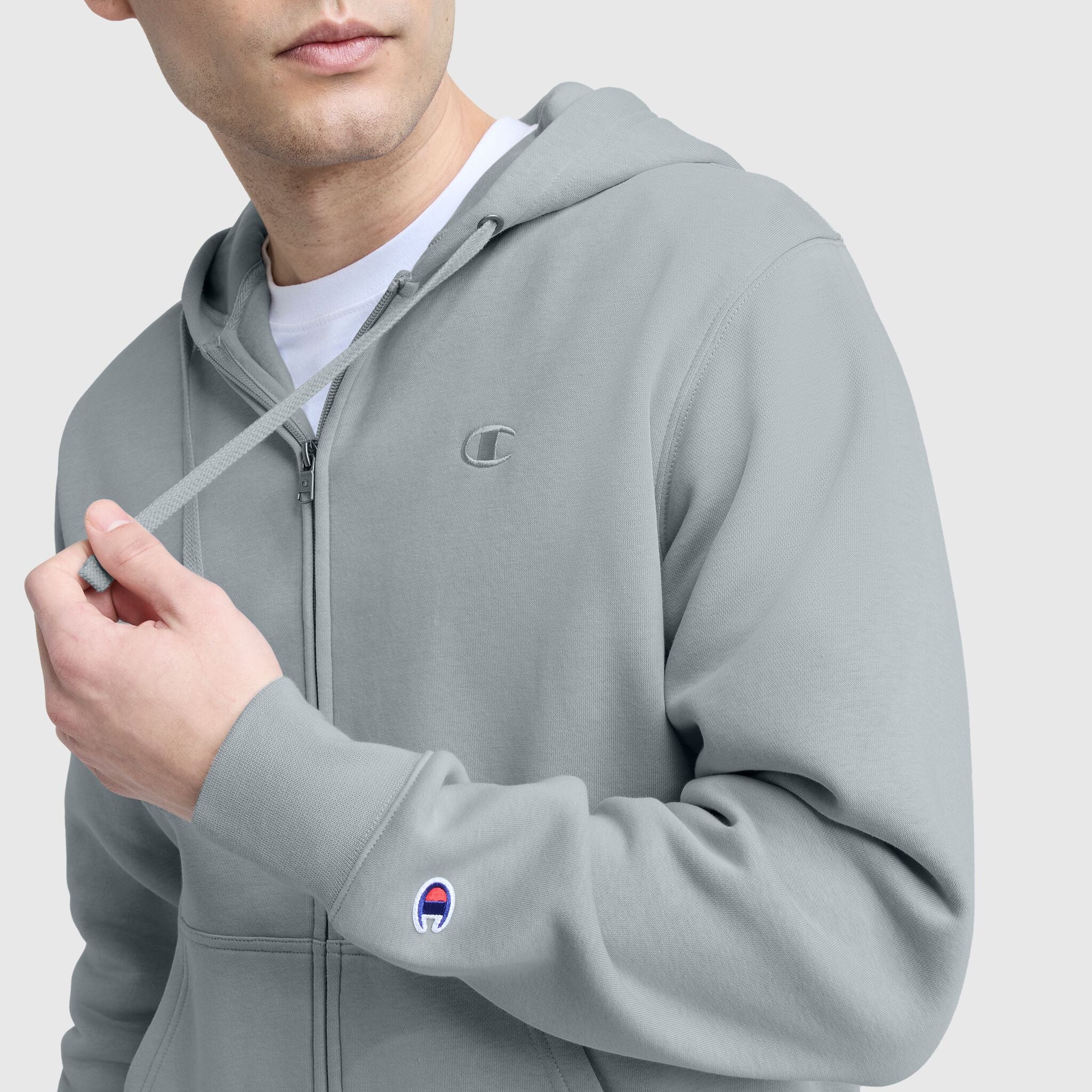 Powerblend Full-Zip Hoodie. C Logo - Image 5