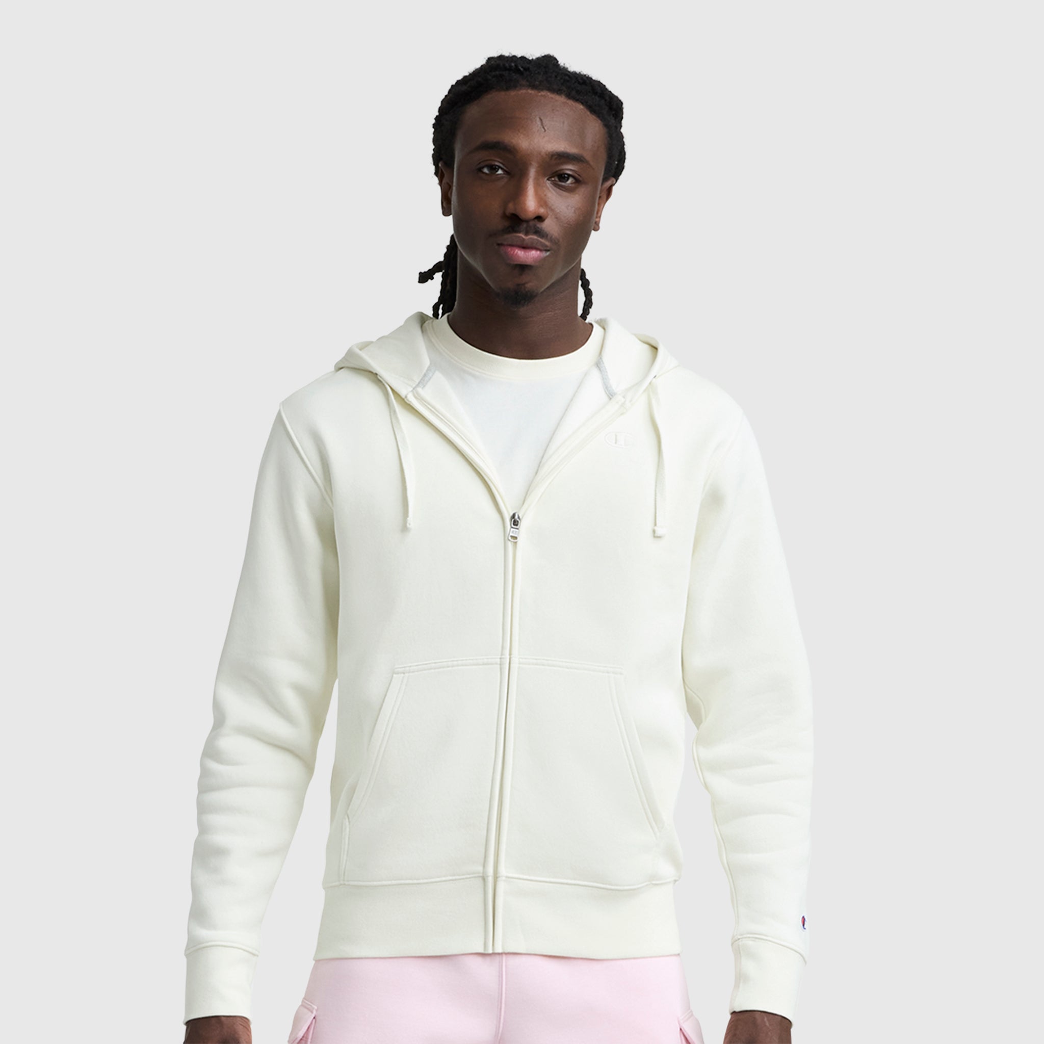 Powerblend Full-Zip Hoodie. C Logo