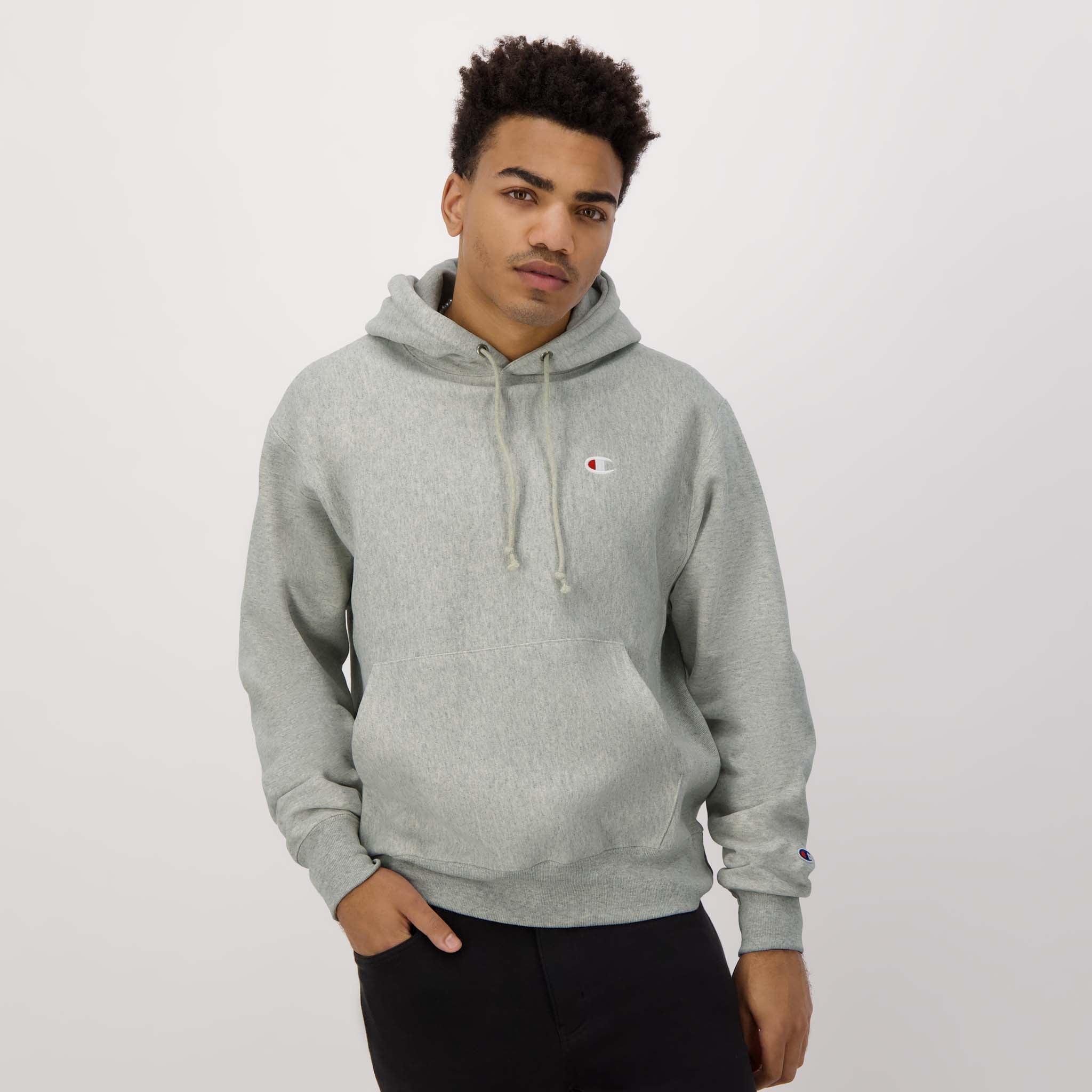 Reverse Weave Hoodie. C Logo