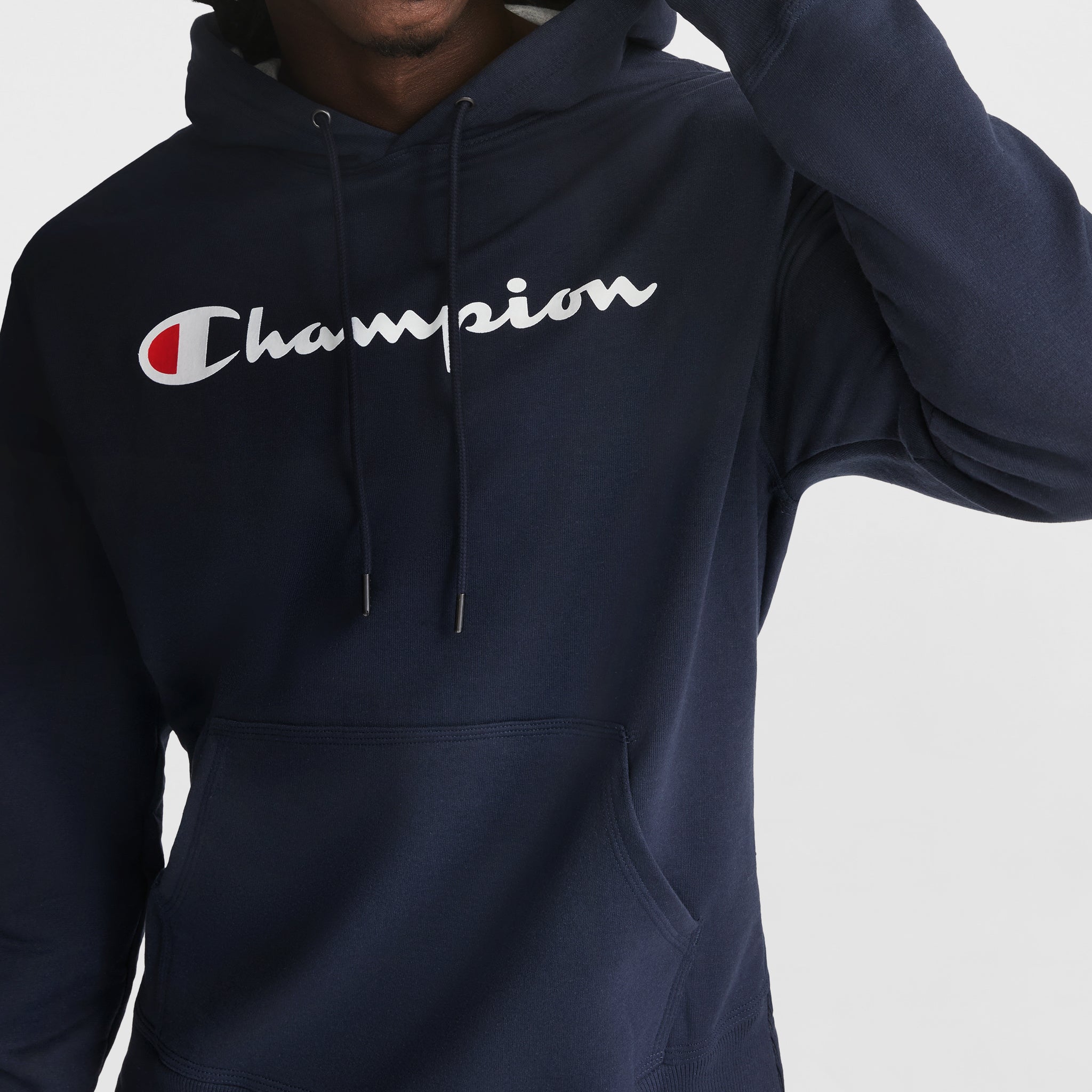 Powerblend Hoodie. Full Script Logo - Image 3