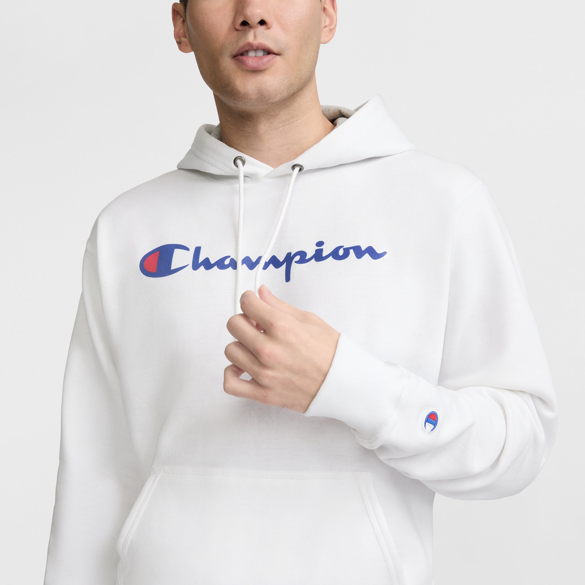 Powerblend Hoodie. Full Script Logo - Image 3