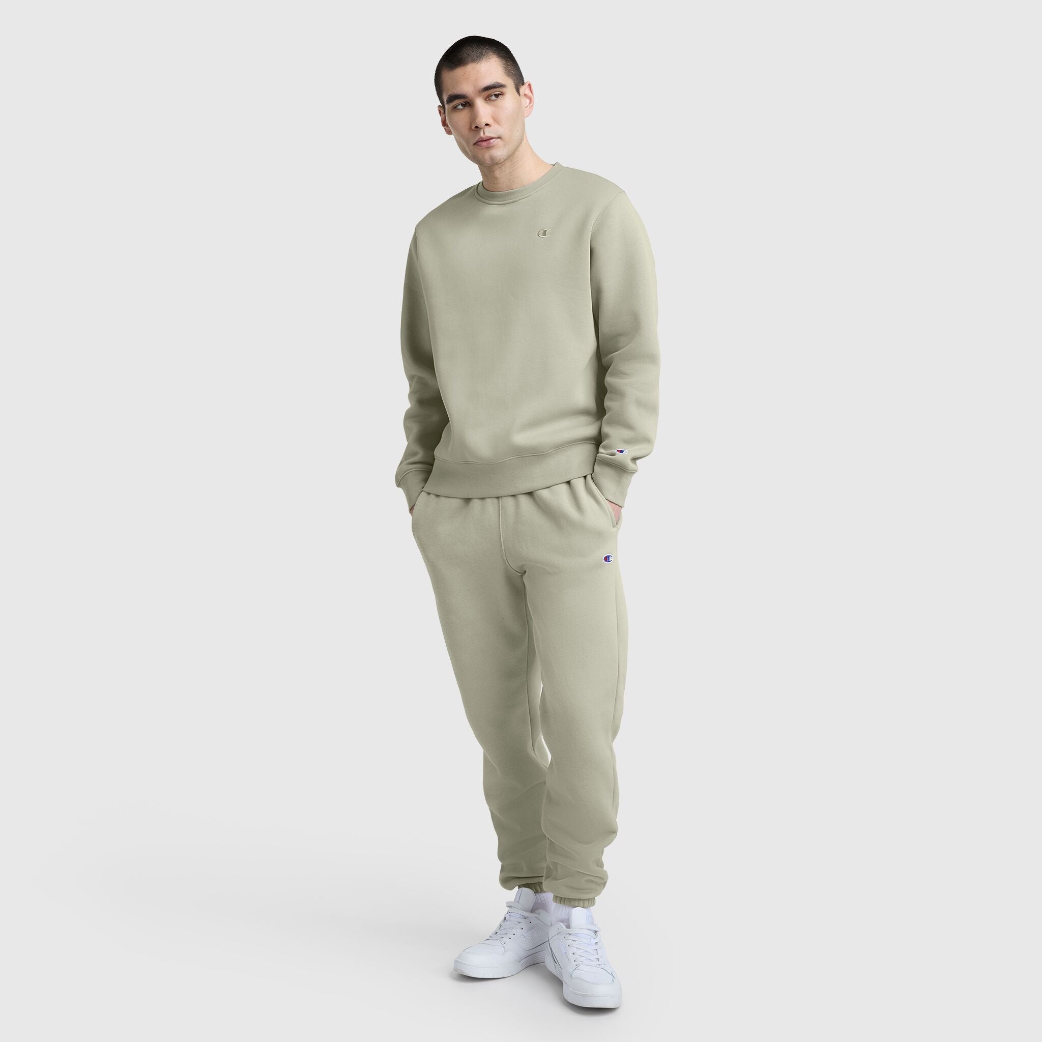Powerblend Sweatpants. Cinched Bottom. C Logo - Image 5