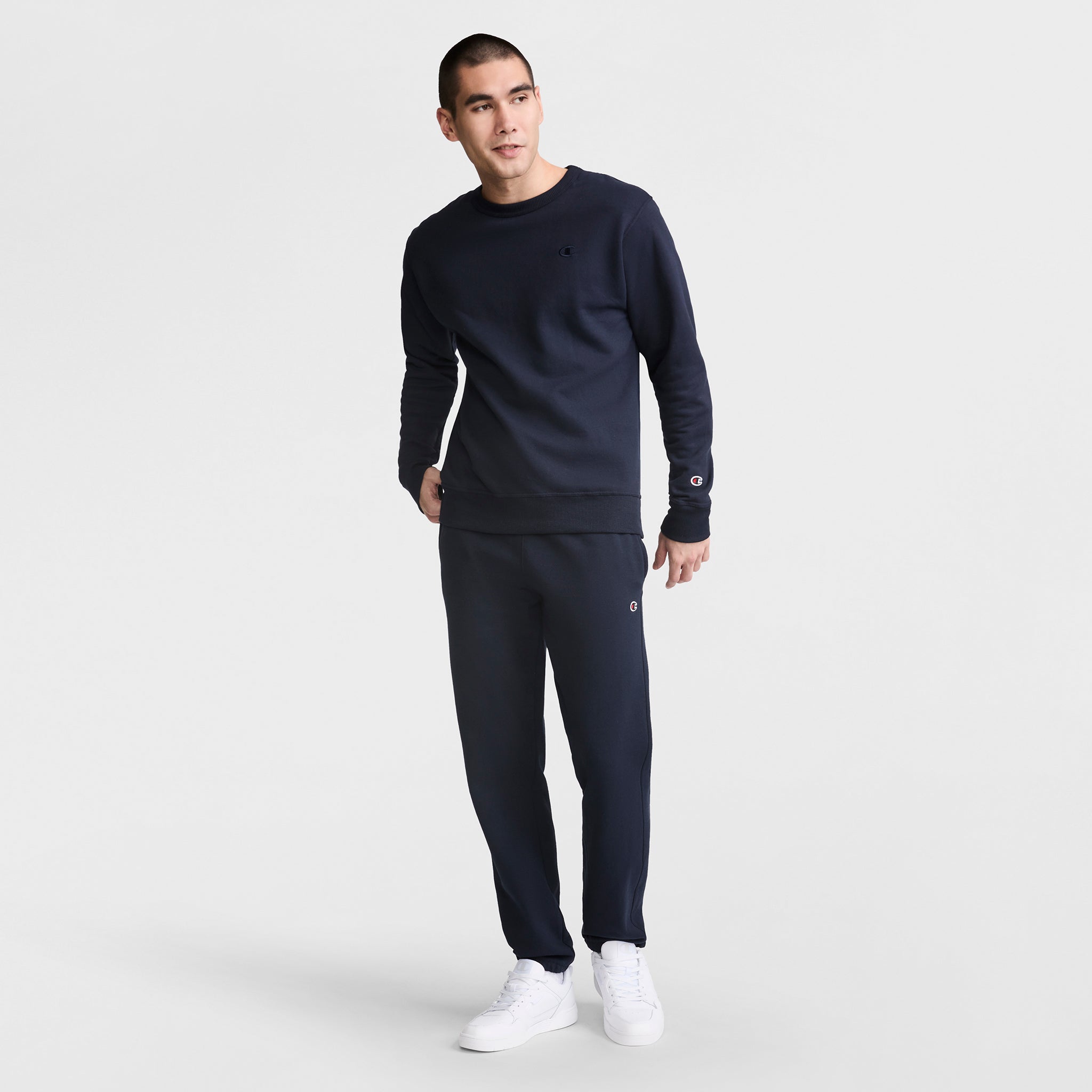 Powerblend Sweatpants. Cinched Bottom. C Logo - Image 3