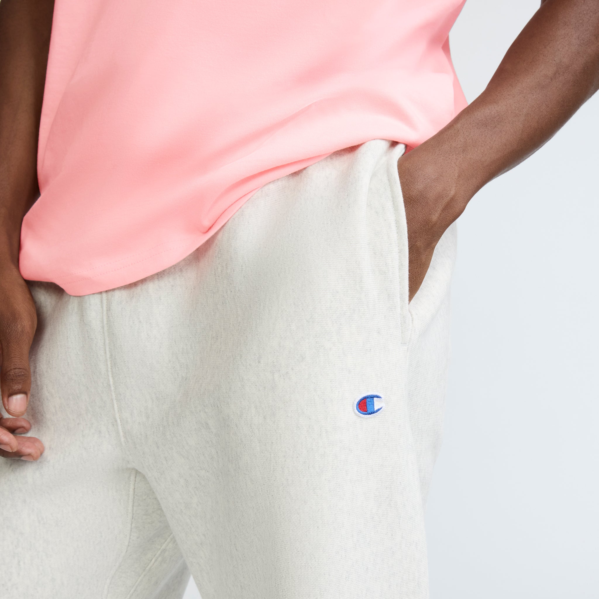 Reverse Weave Small Logo Cinched Sweatpant - Image 3
