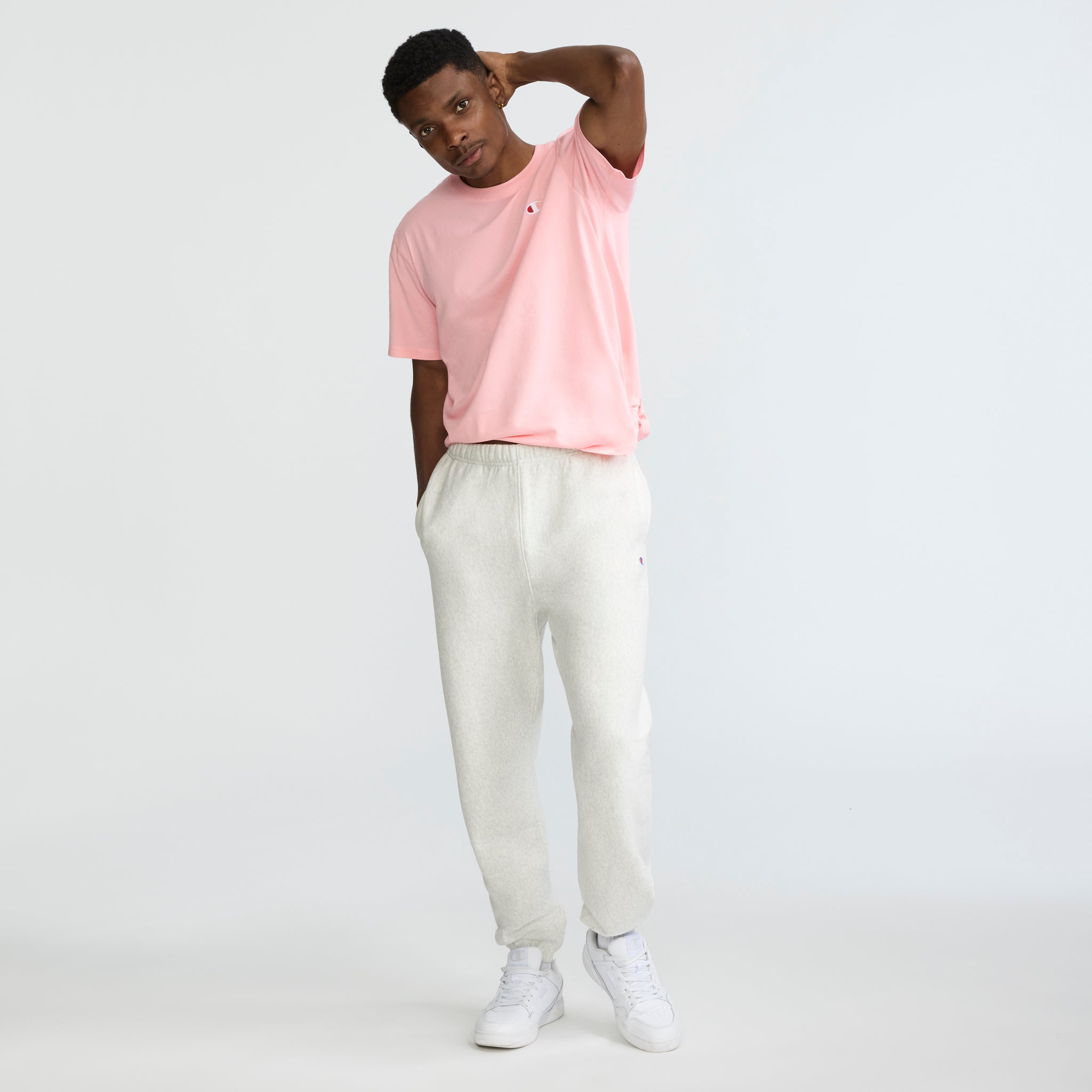 Reverse Weave Small Logo Cinched Sweatpant - Image 4