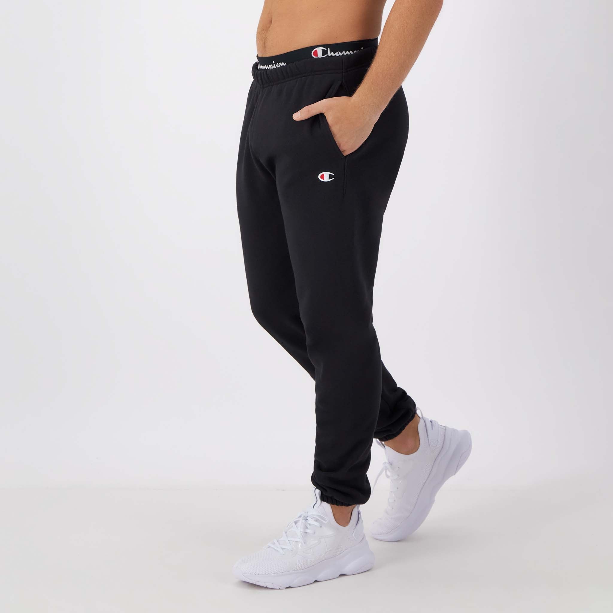 Reverse Weave Small Logo Cinched Sweatpant - Image 2