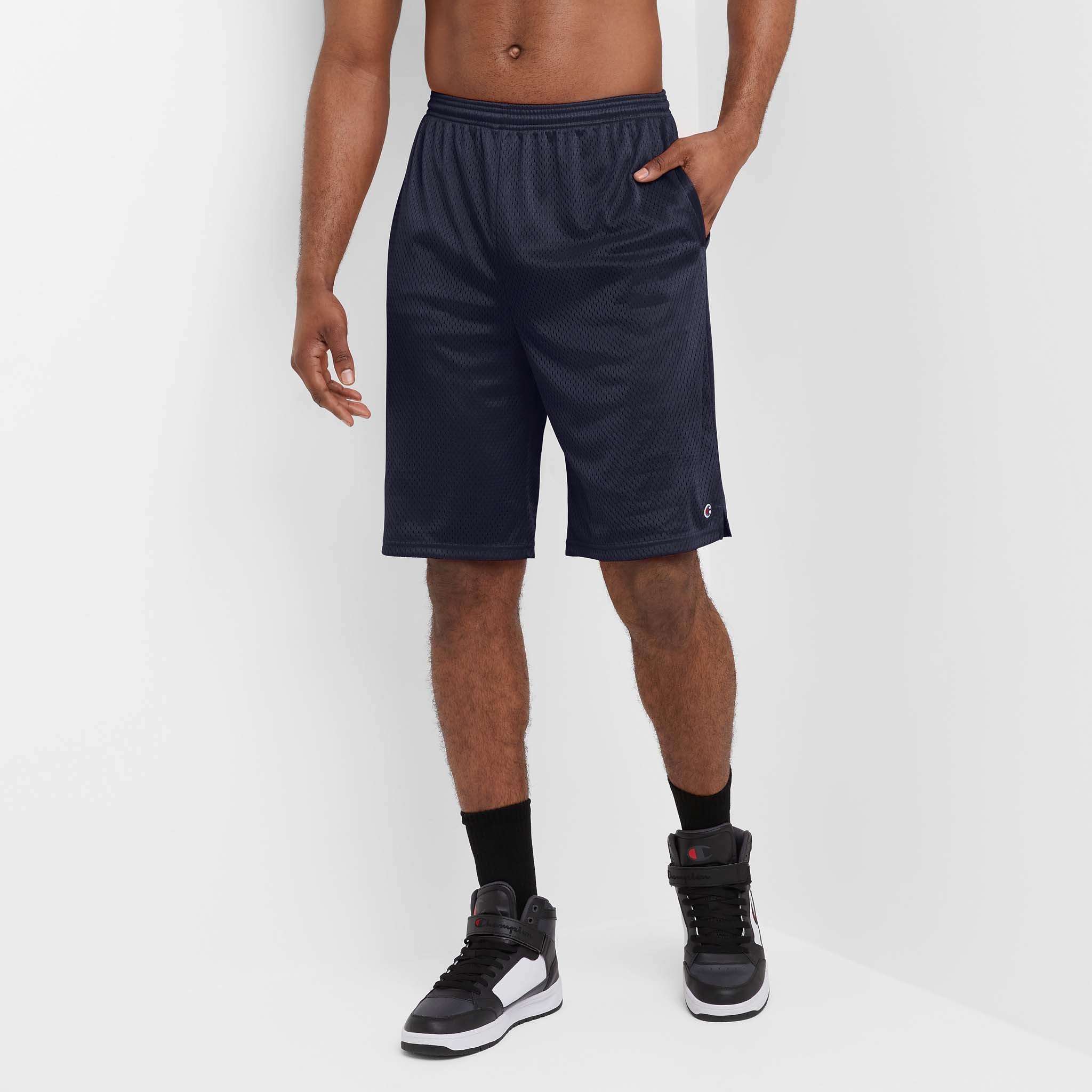 9 Classic Mesh Shorts. C Logo - Big & Tall
