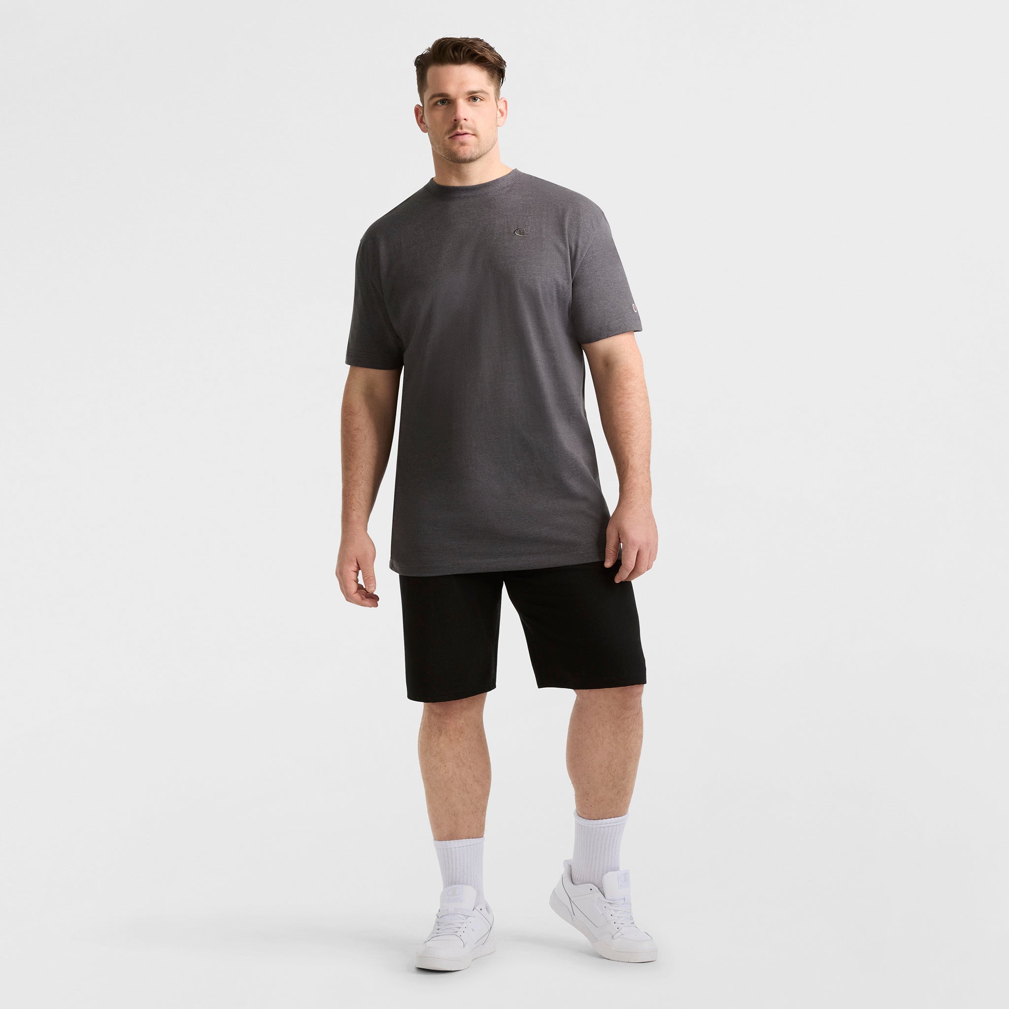 9 Lightweight Lounge Shorts. C Patch Logo - Big & Tall - Image 3