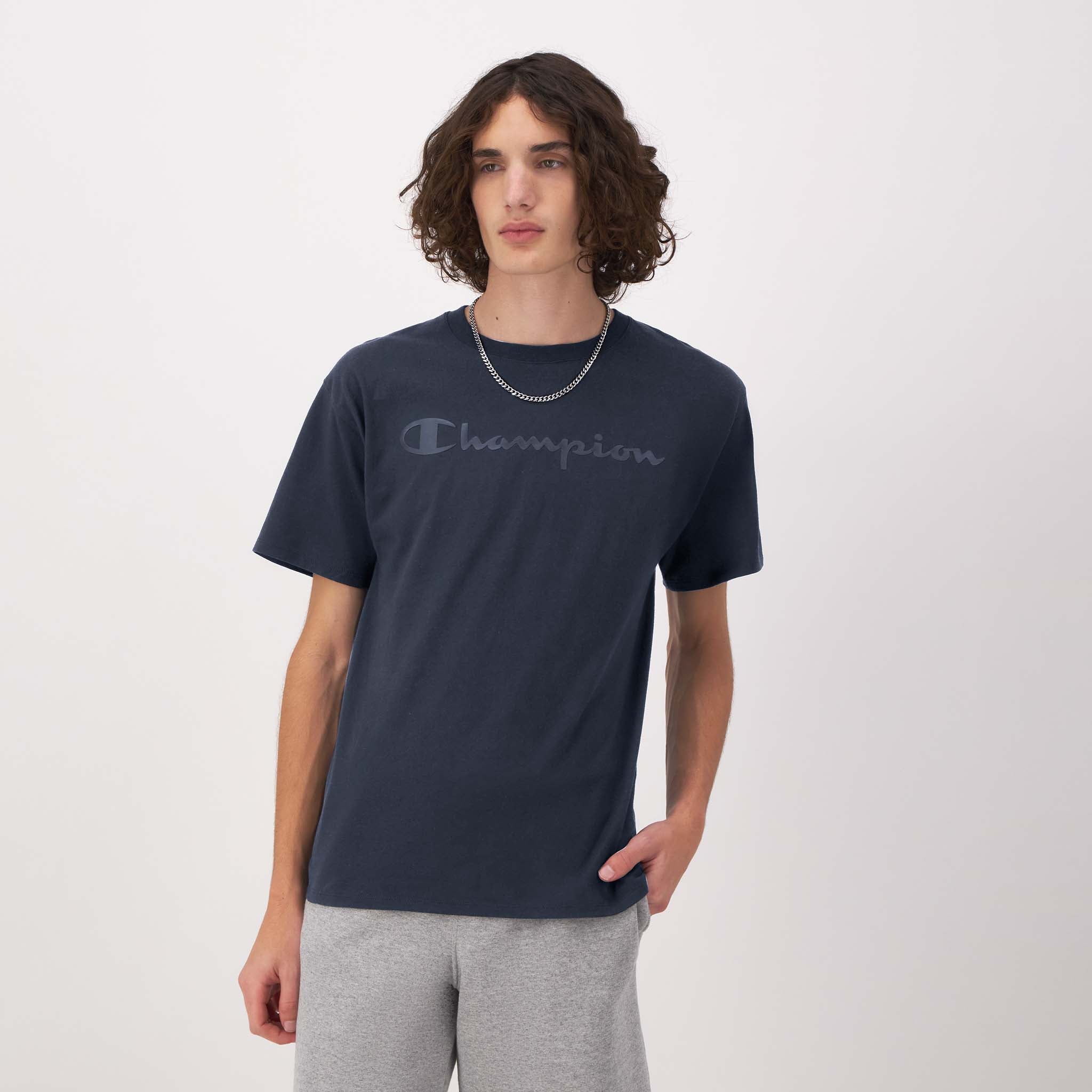 Classic Graphic T-Shirt. Tonal Script Logo