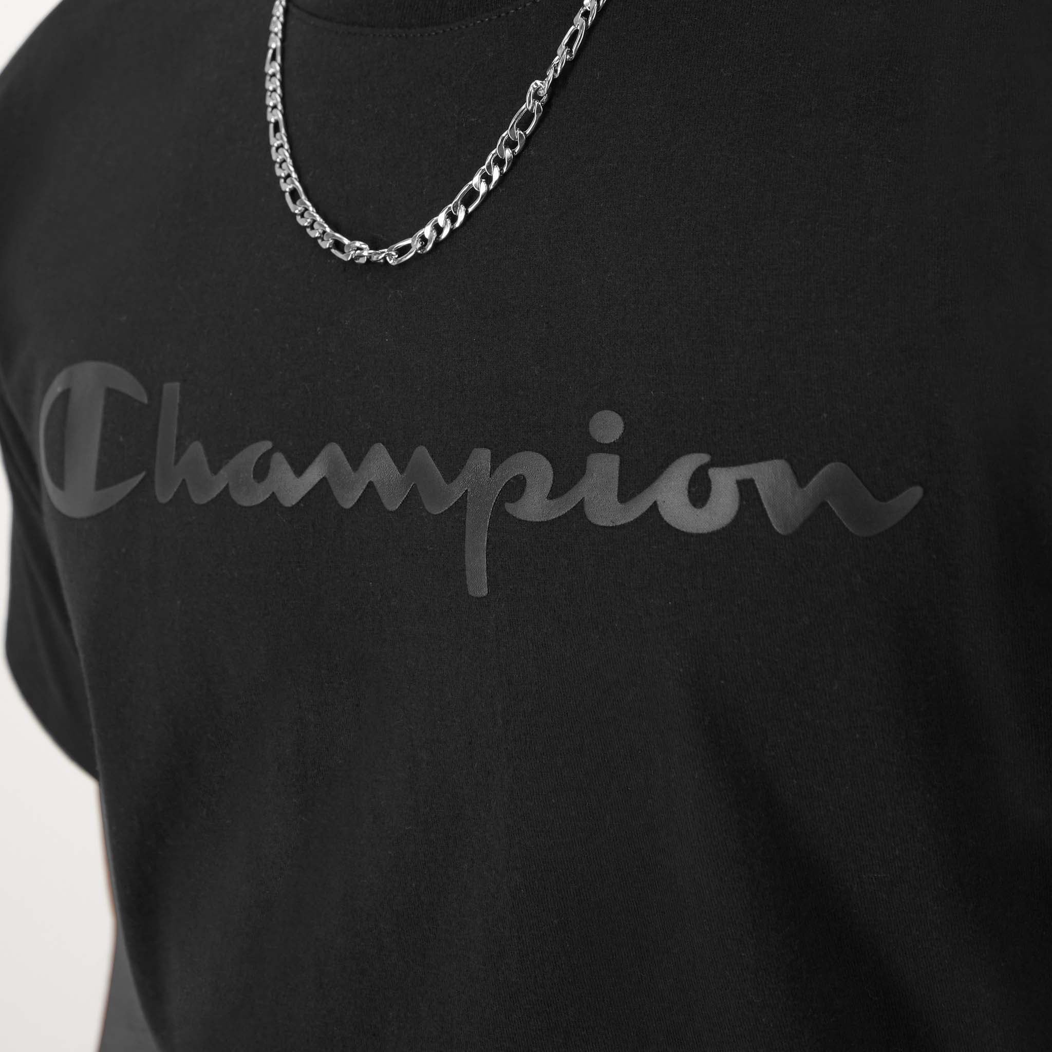 Classic Graphic T-Shirt. Tonal Script Logo - Image 4
