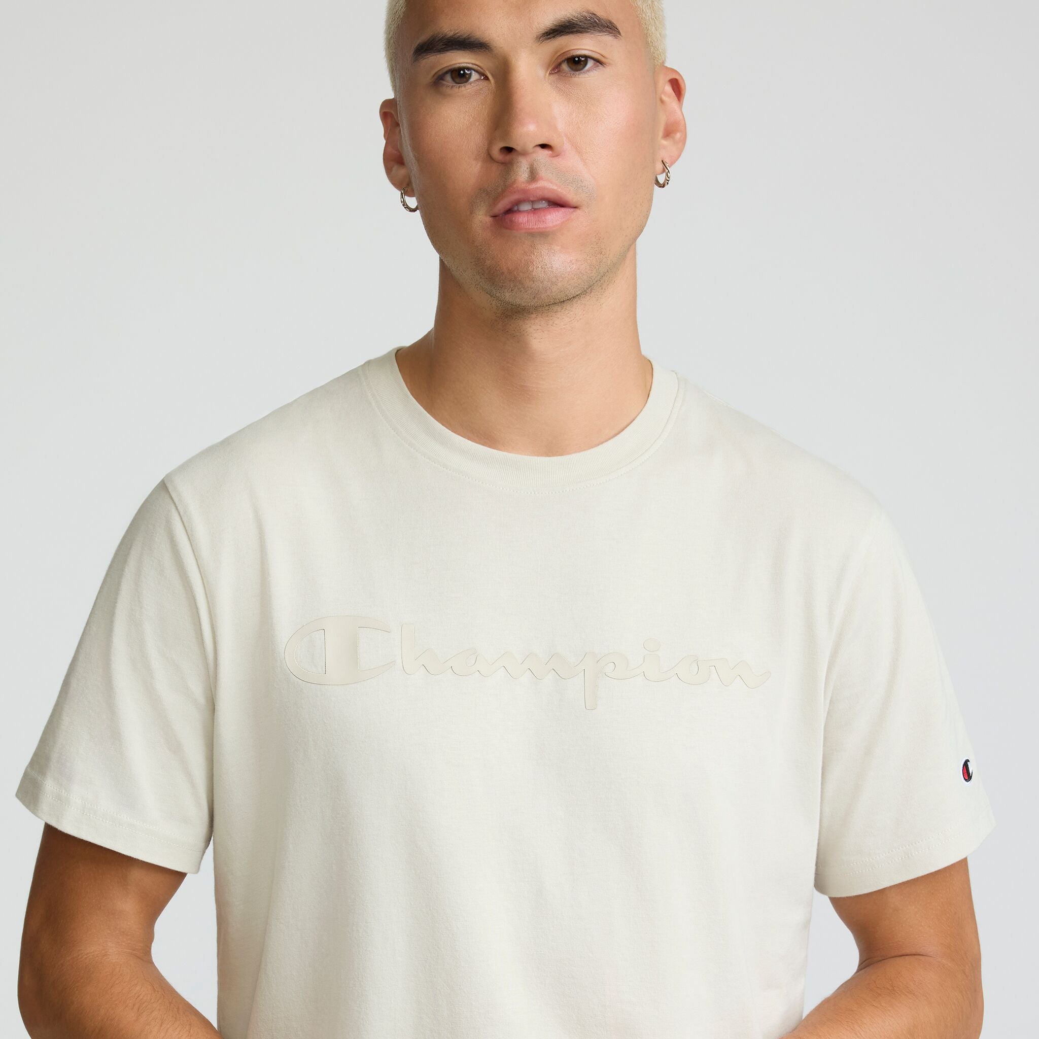 Classic Graphic T-Shirt. Tonal Script Logo - Image 3