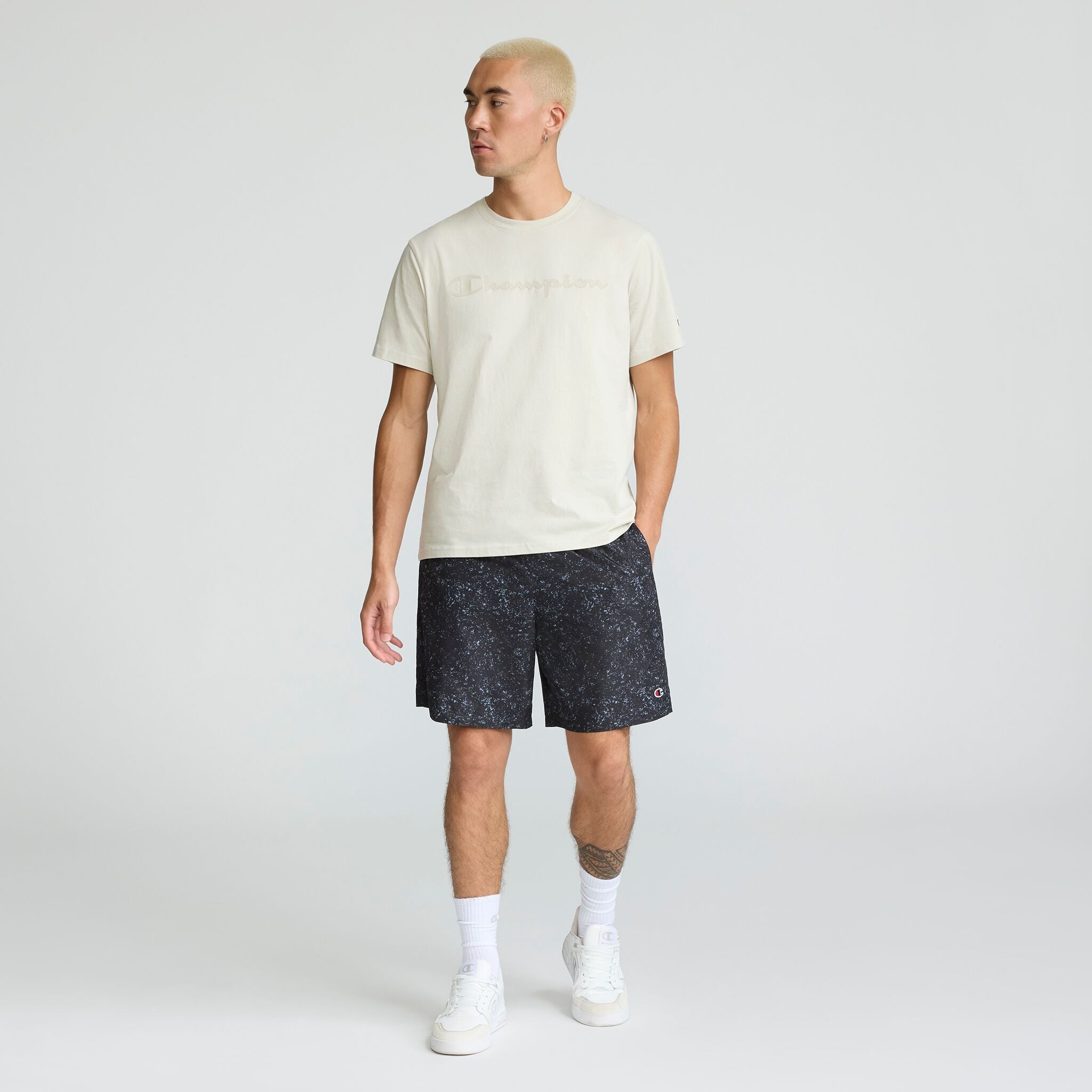 Classic Graphic T-Shirt. Tonal Script Logo - Image 4
