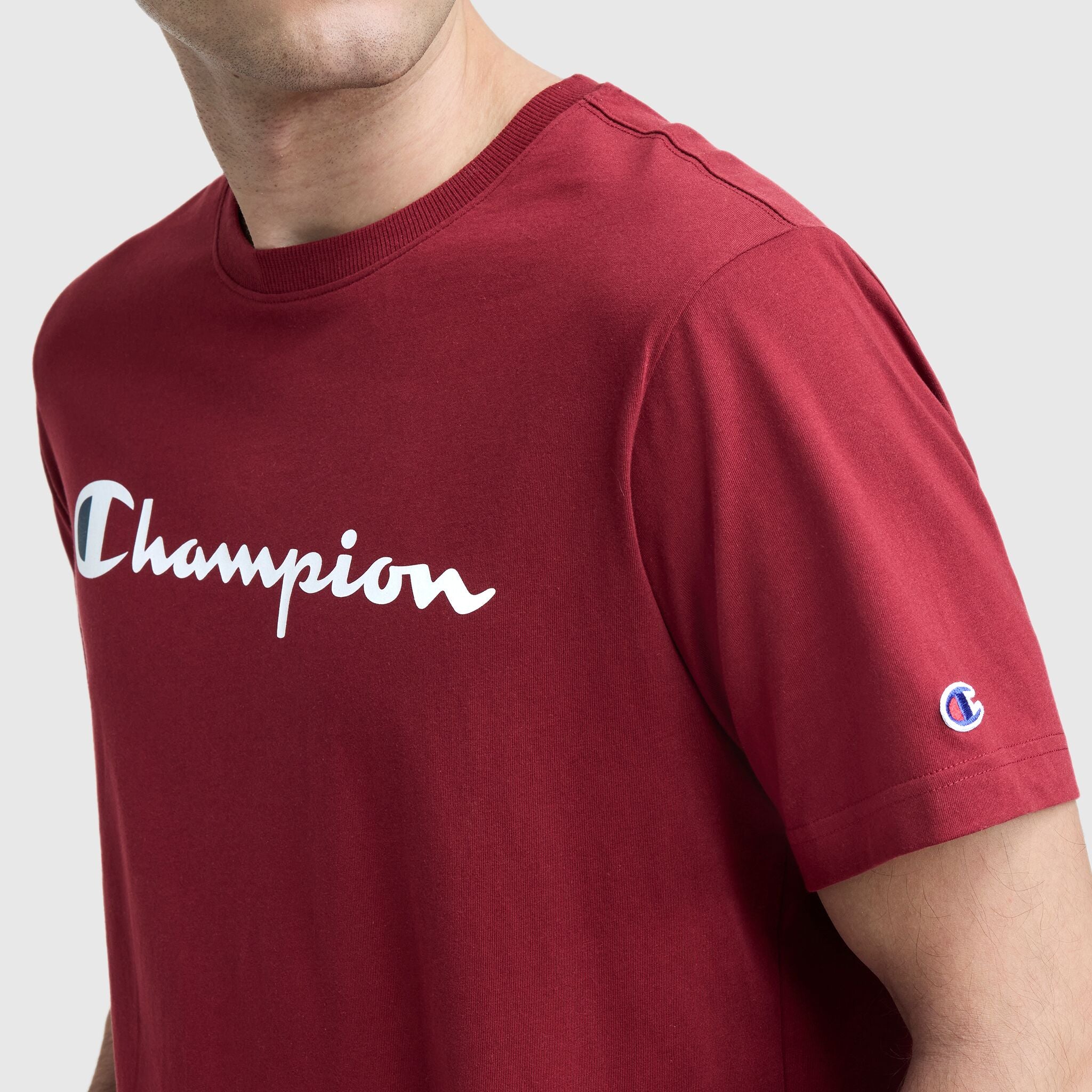 Classic Graphic T-Shirt. Script Logo - Image 4