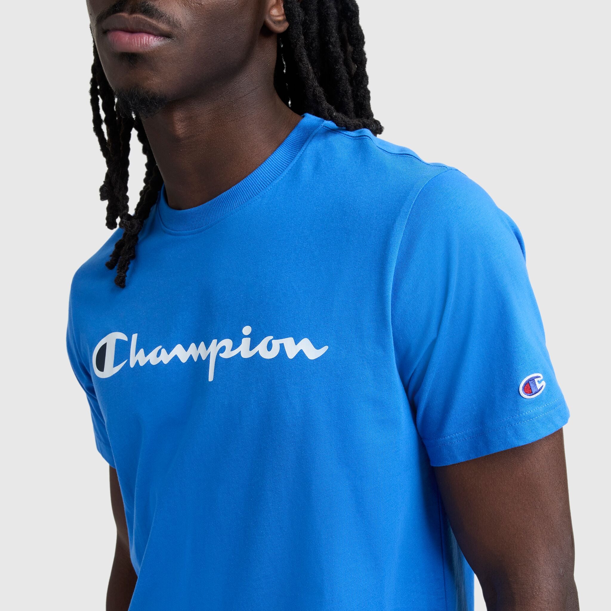 Classic Graphic T-Shirt. Script Logo - Image 4