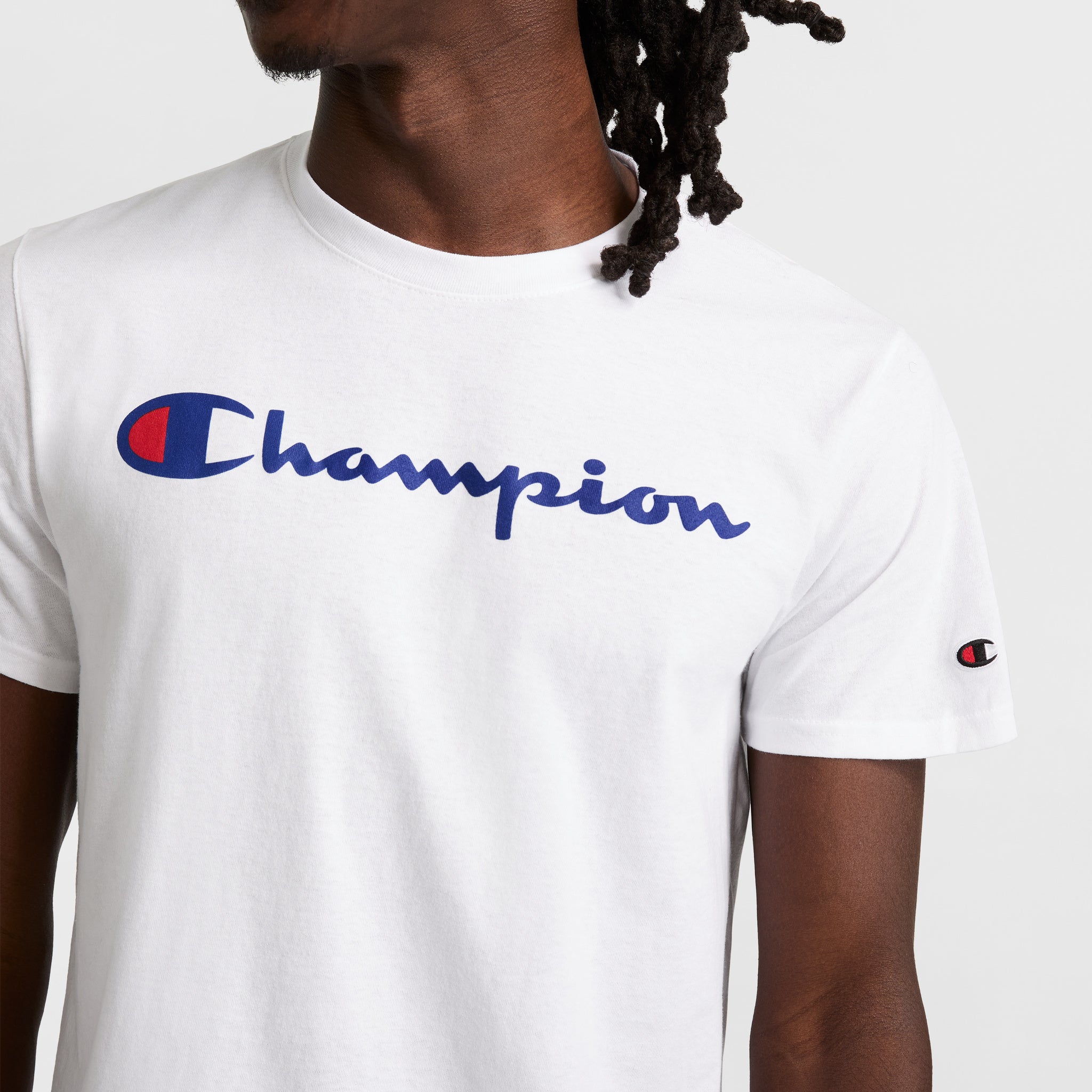 Classic Graphic T-Shirt. Script Logo - Image 3