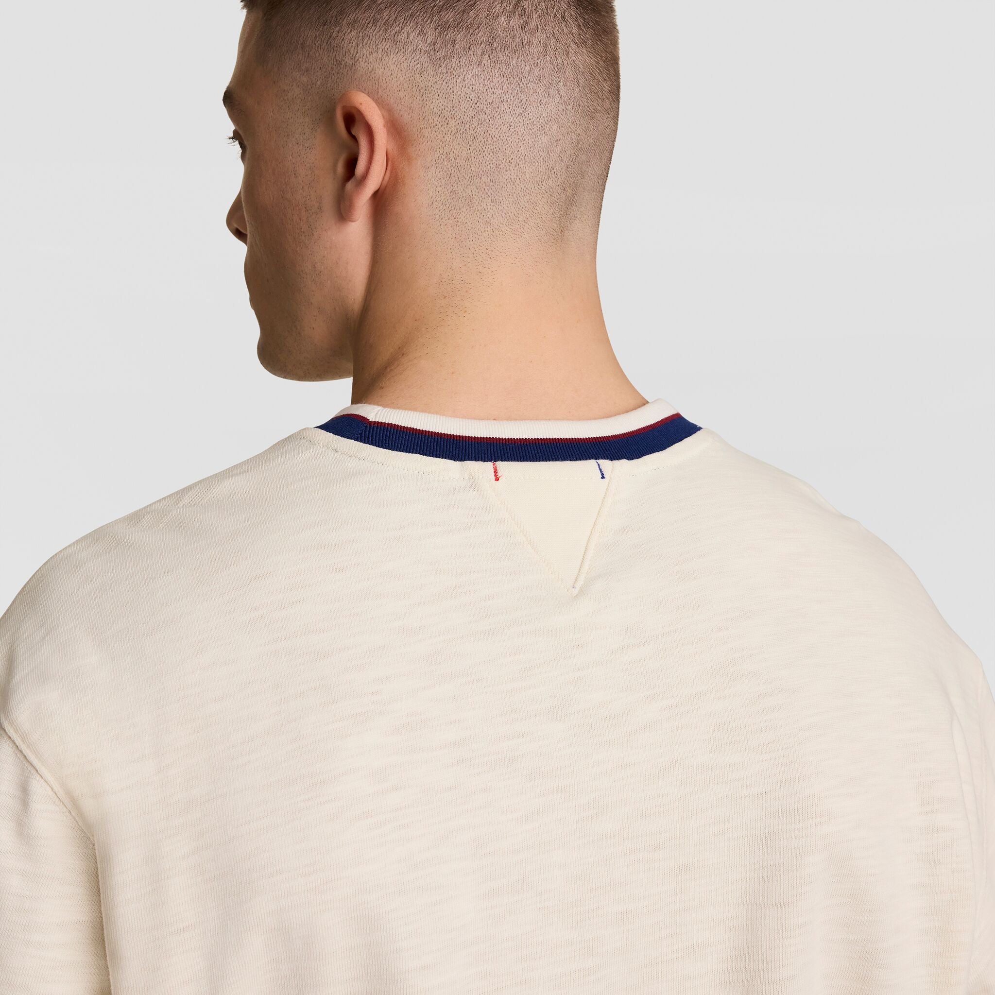 Modern Retro Washed Crew Sweatshirt. C Logo - Image 3