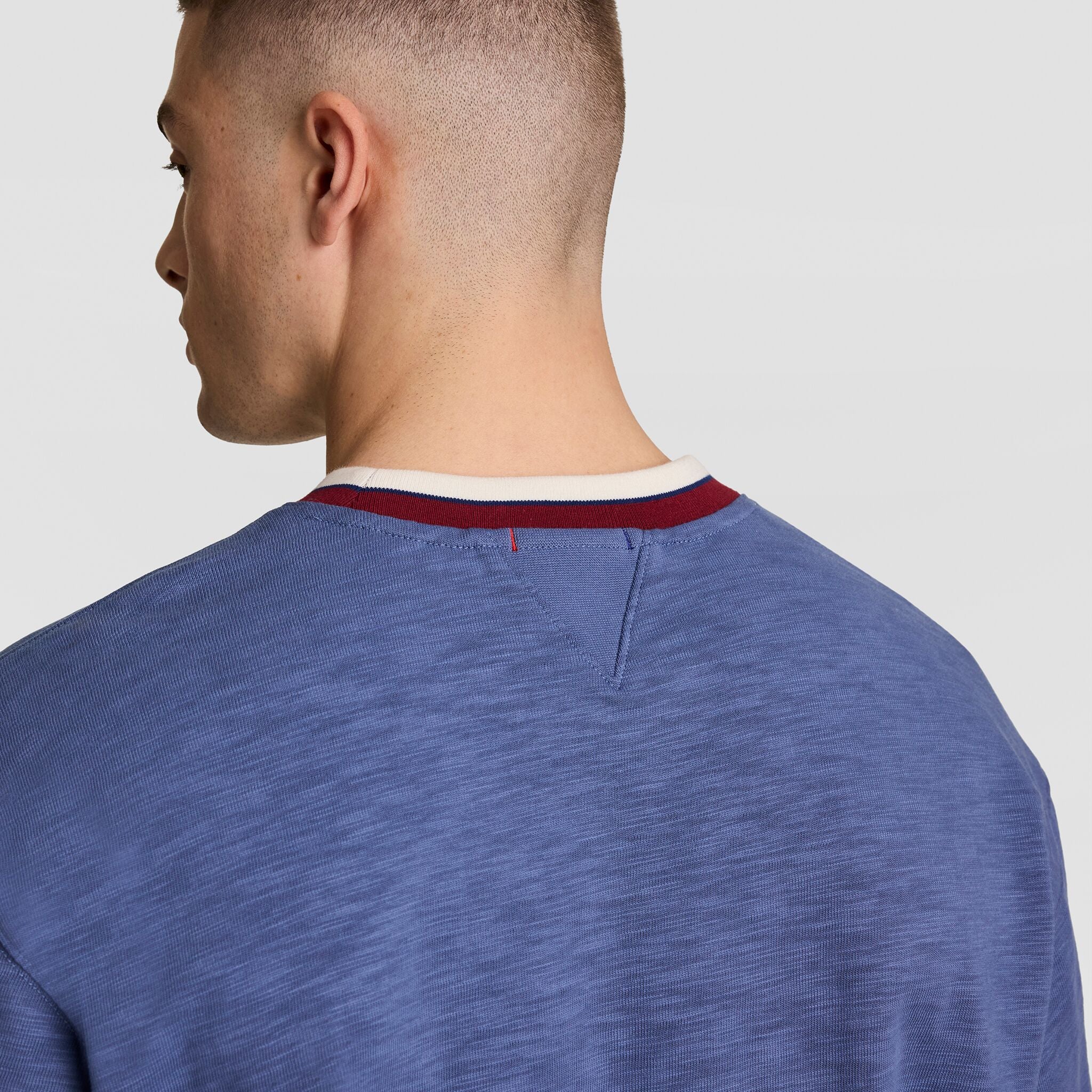 Modern Retro Washed Crew Sweatshirt. C Logo - Image 3