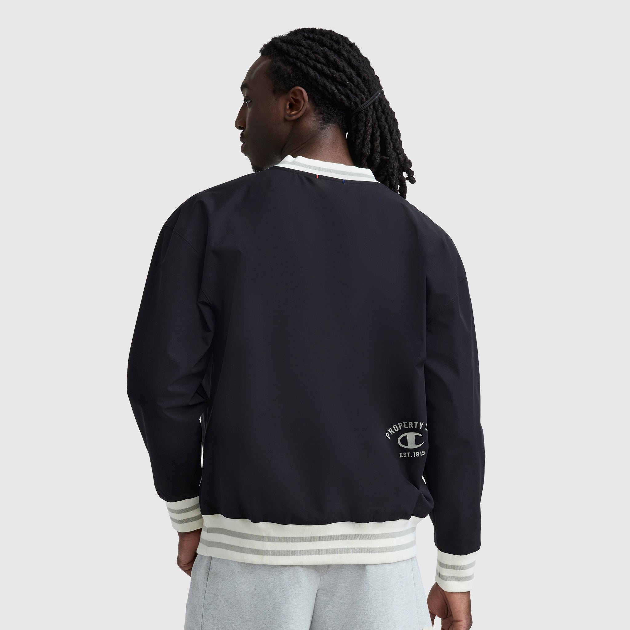 Gridiron V-Neck Pullover. C Logo - Image 2