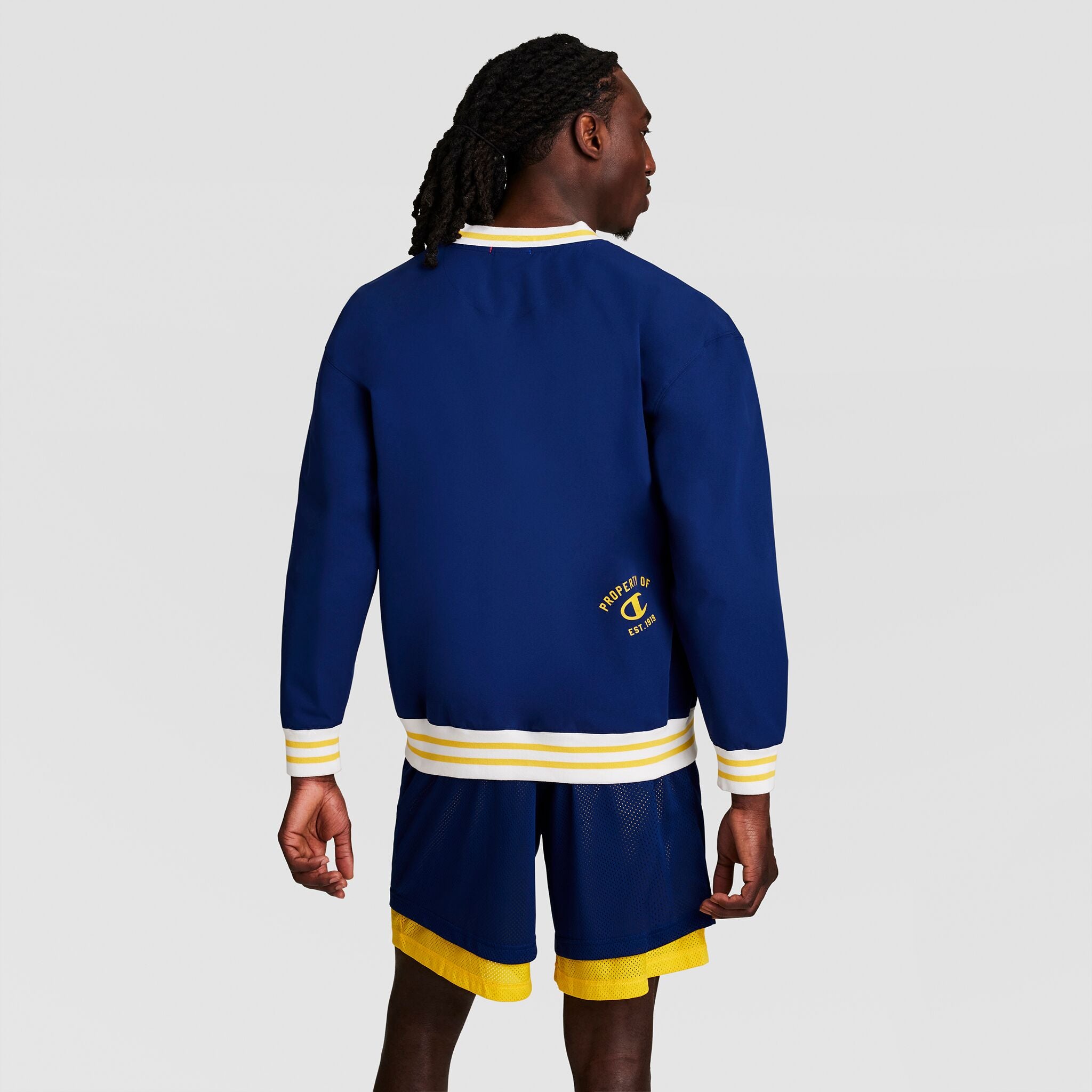 Gridiron V-Neck Pullover. C Logo - Image 2
