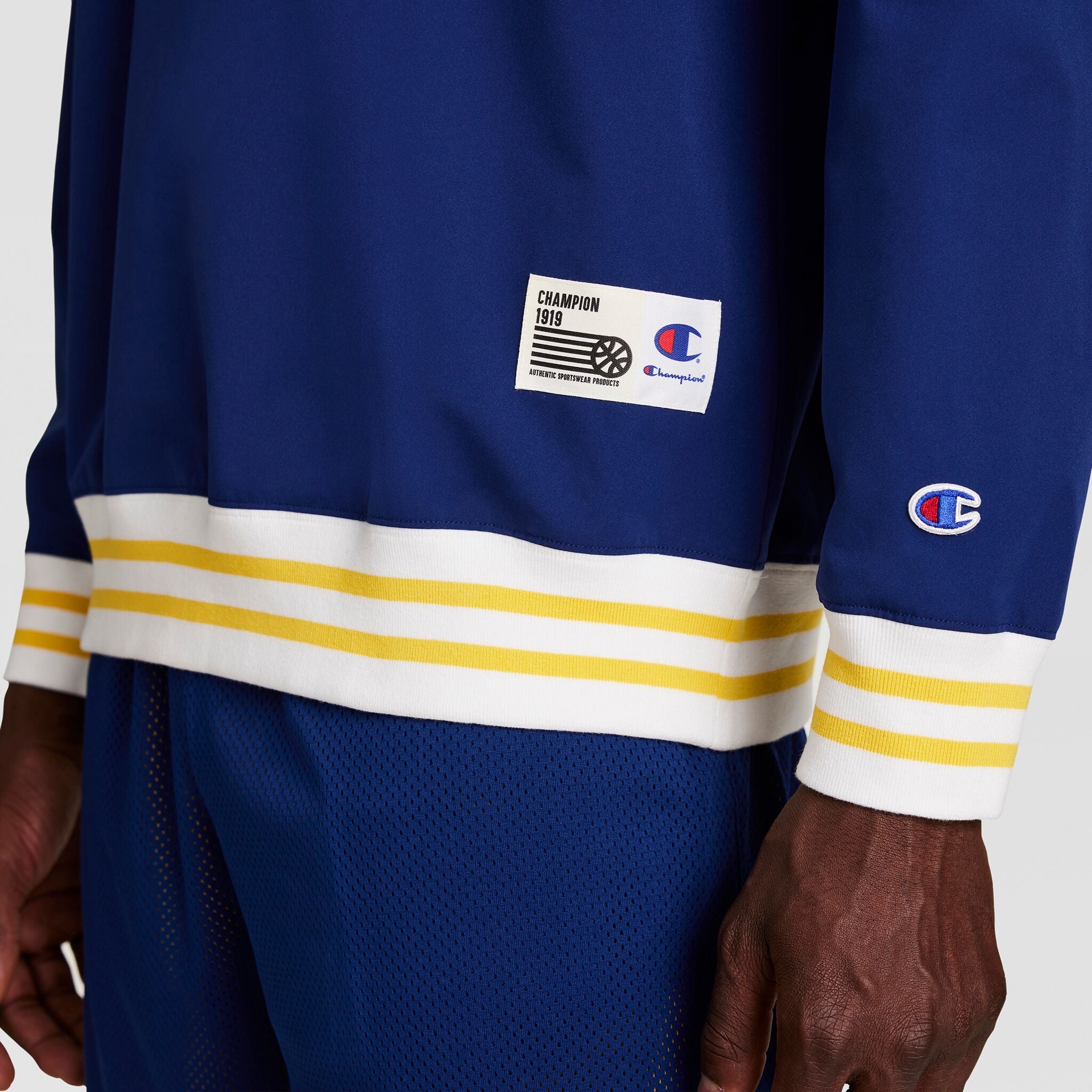 Gridiron V-Neck Pullover. C Logo - Image 3