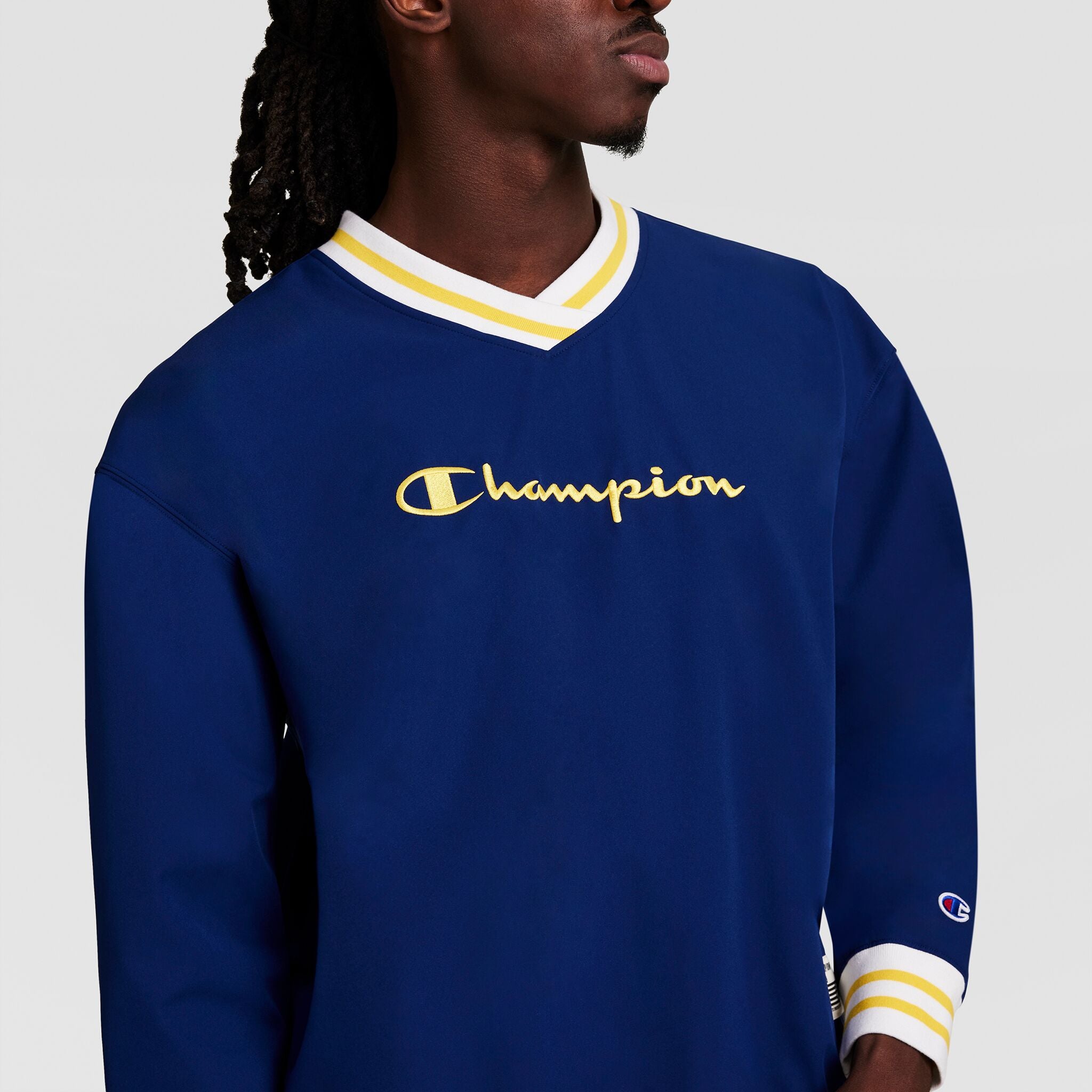 Gridiron V-Neck Pullover. C Logo - Image 7
