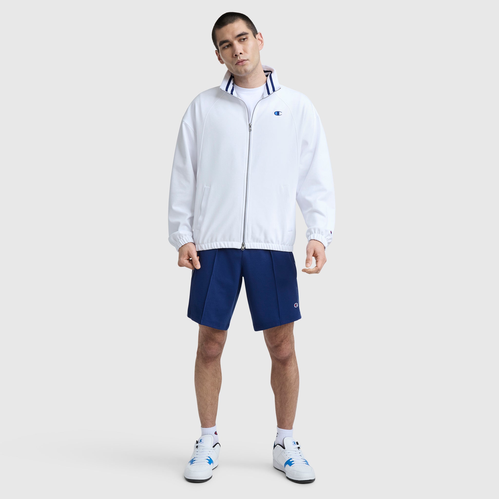 Gameday Full Zip Mock Neck. C Logo - Image 6