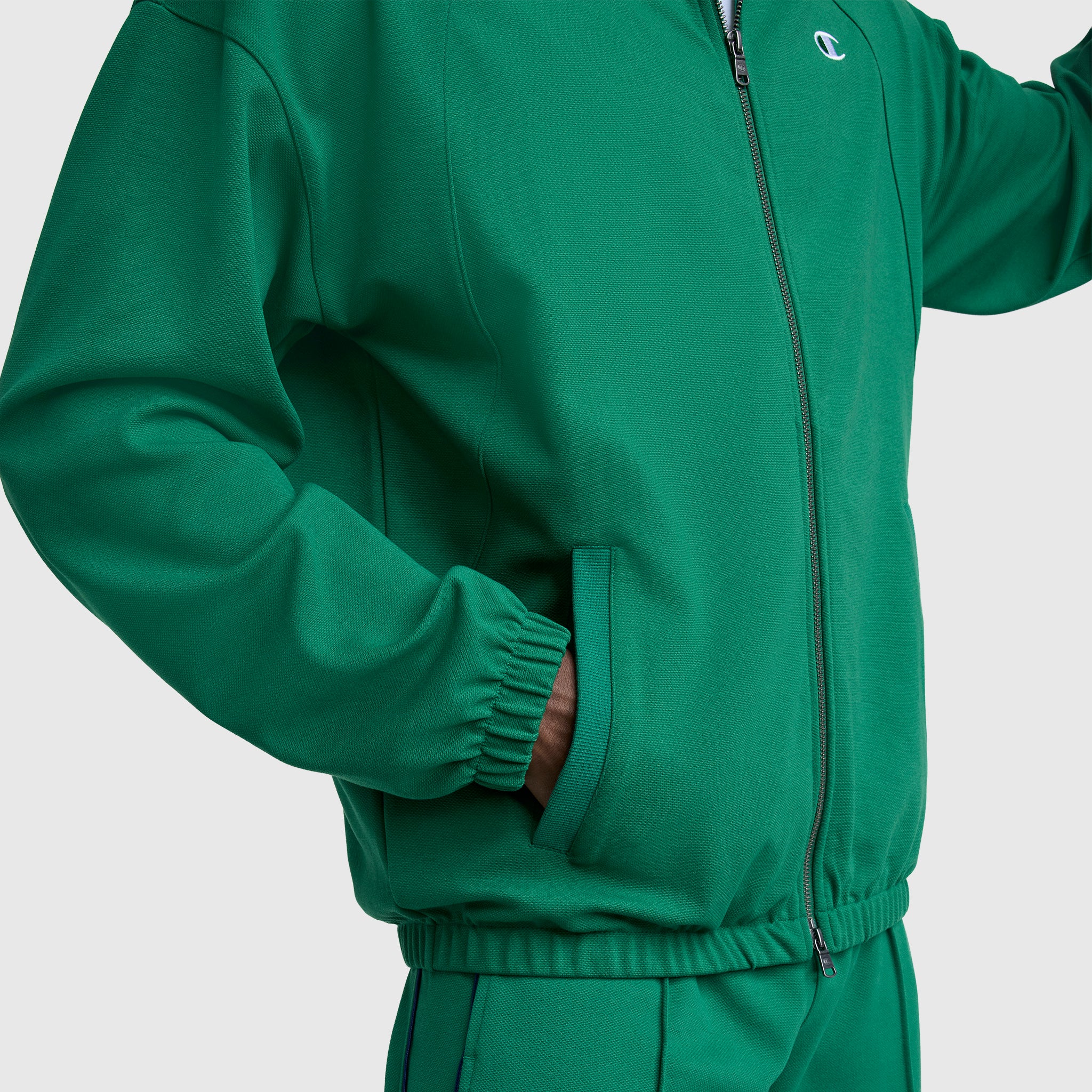 Gameday Full Zip Mock Neck. C Logo - Image 4