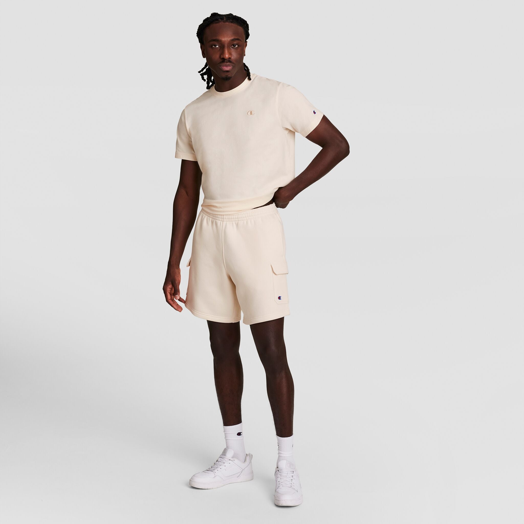 8 Fleece Cargo Short. C Logo - Image 4
