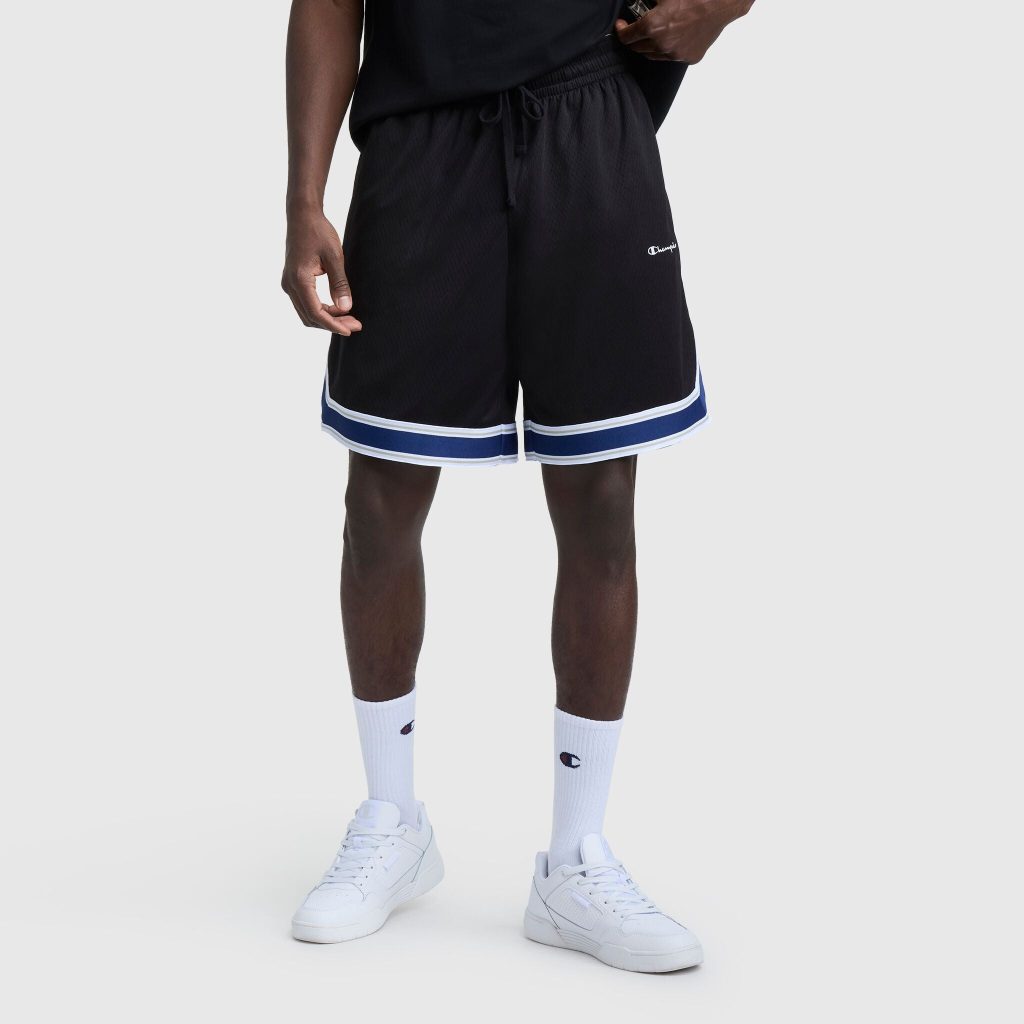 10 Gridiron Reversible Short. Script Logo