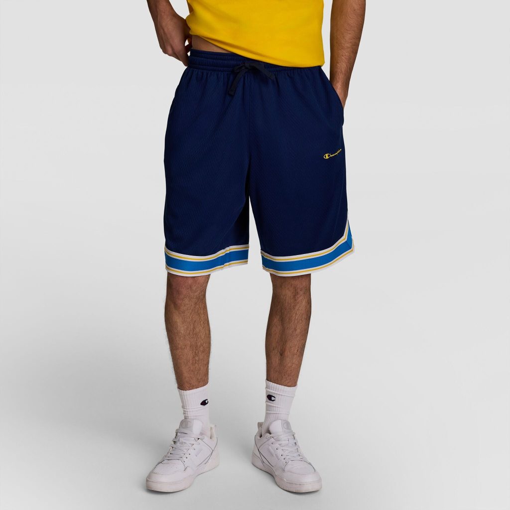 10 Gridiron Reversible Short. Script Logo