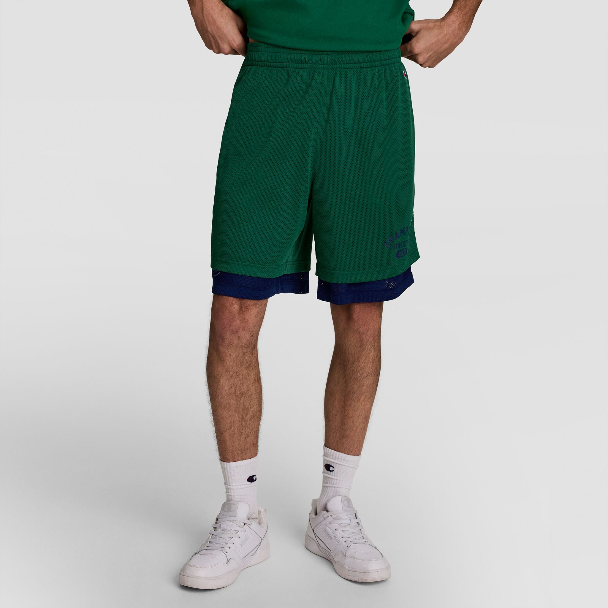 8 Fleece Cargo Short. C Logo - Big & Tall - Image 3