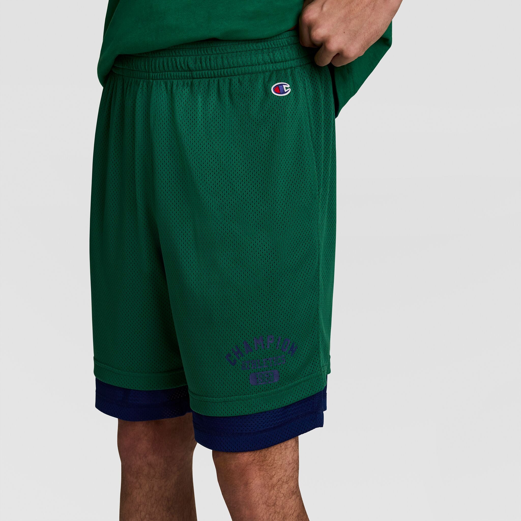 8 Fleece Cargo Short. C Logo - Big & Tall - Image 2
