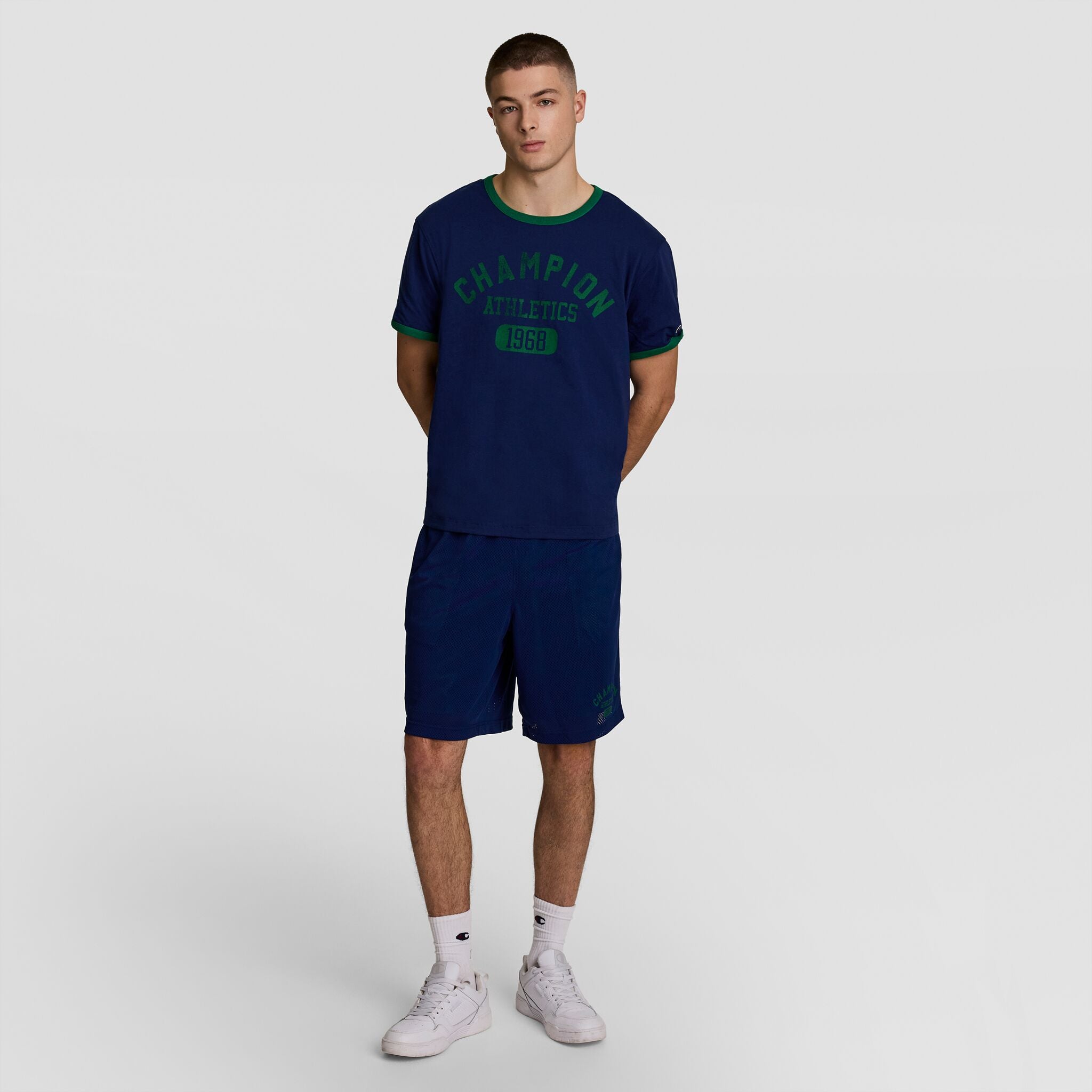 8 Fleece Cargo Short. C Logo - Big & Tall - Image 8