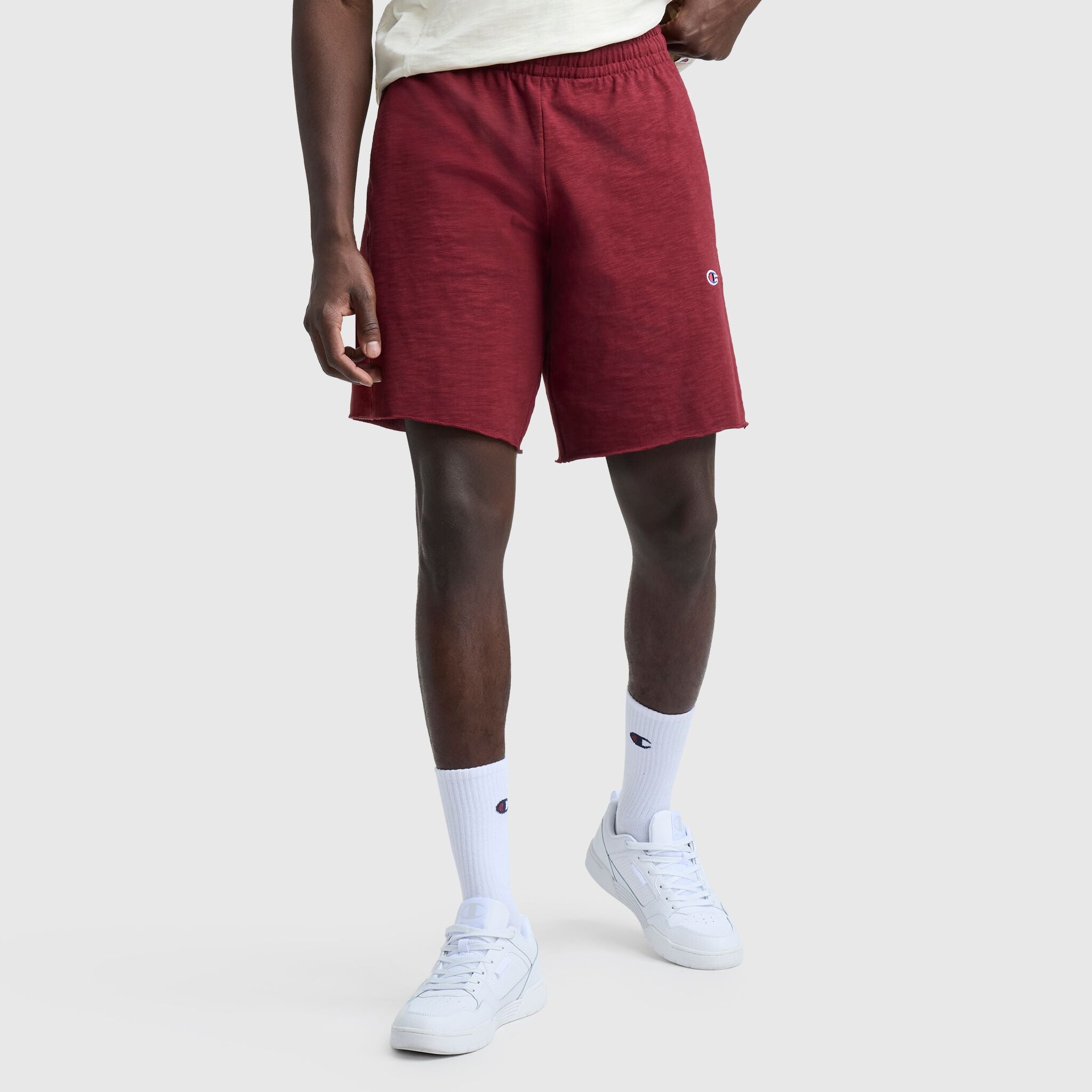 9 Modern Retro Washed Shorts. C Logo