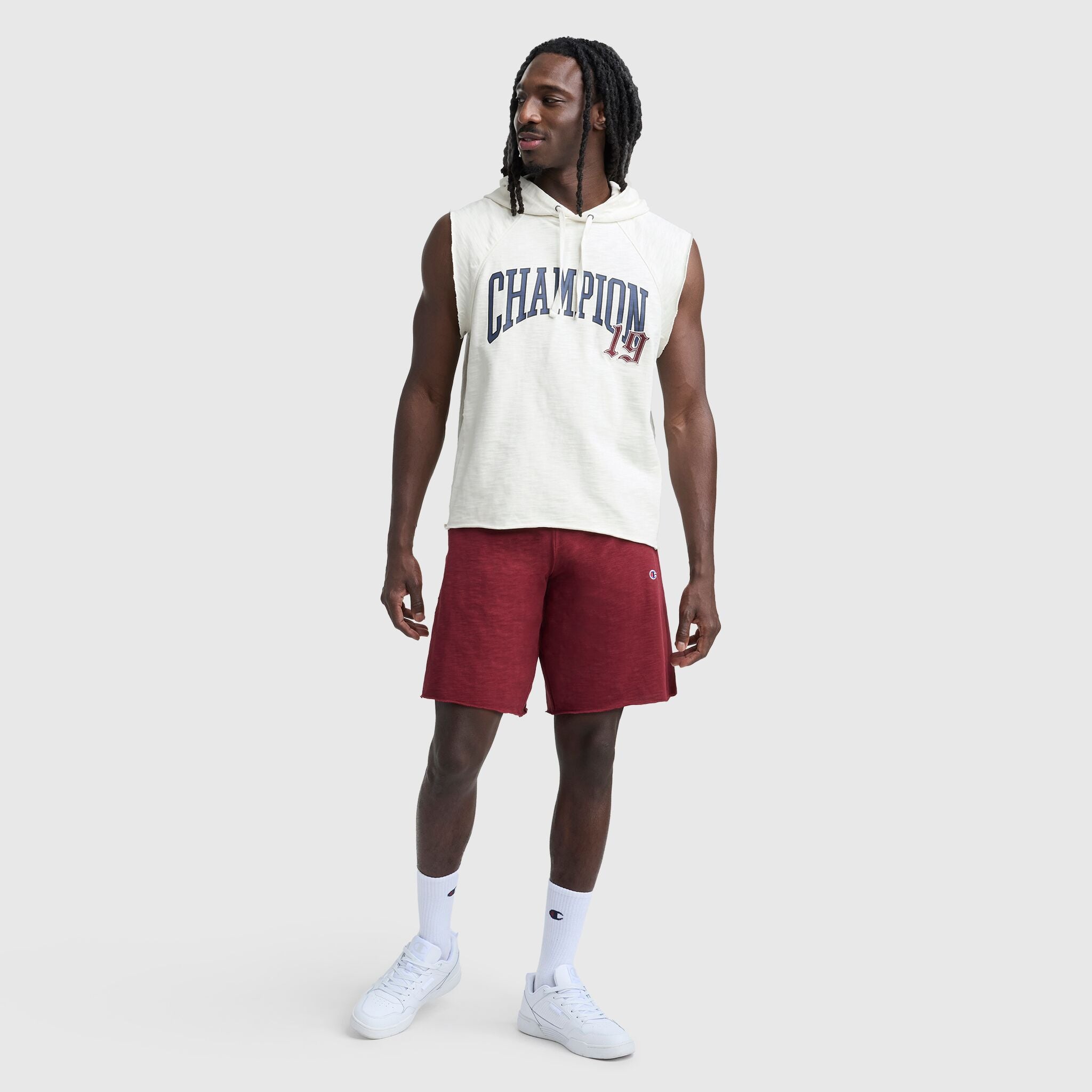9 Modern Retro Washed Shorts. C Logo - Image 5