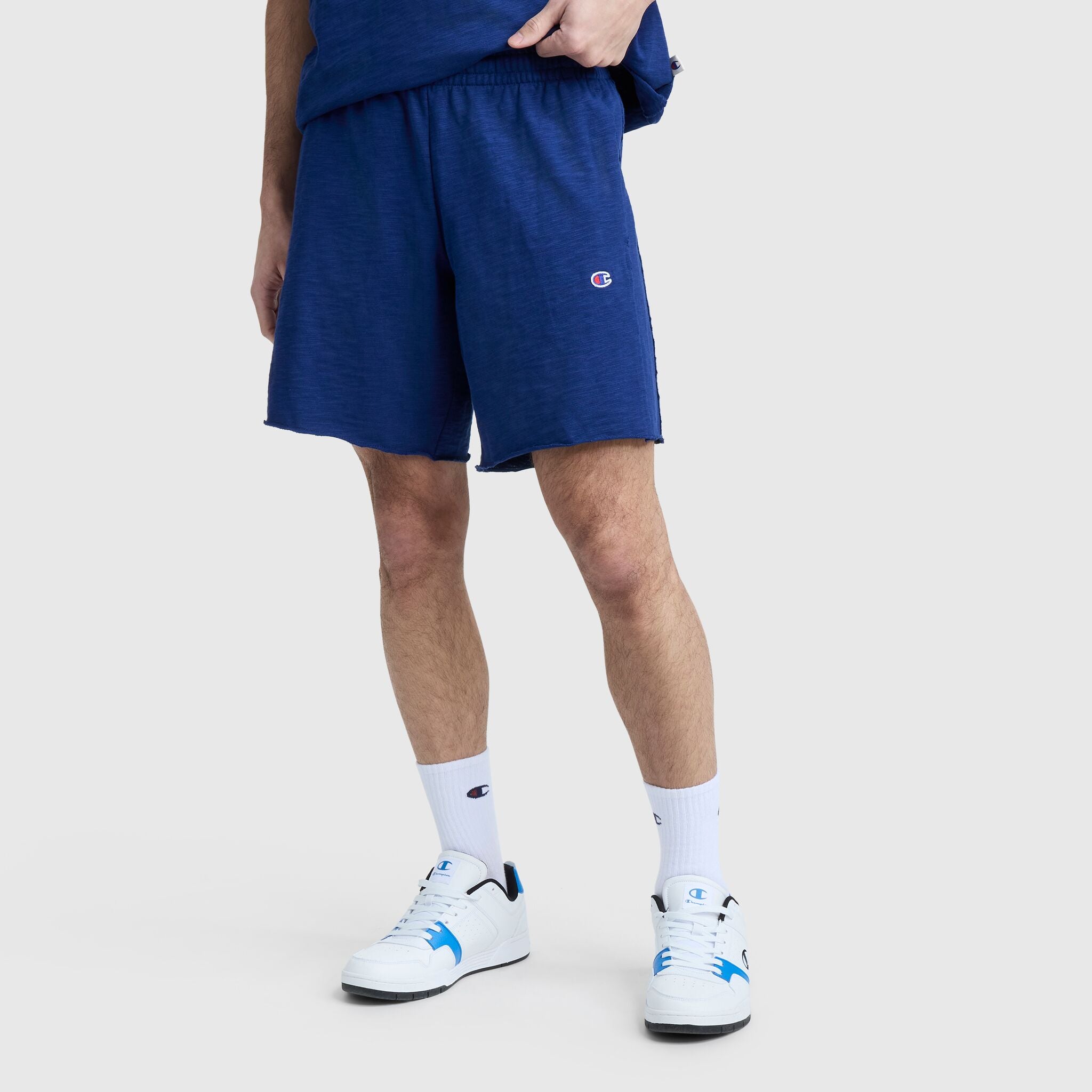 9 Modern Retro Washed Shorts. C Logo