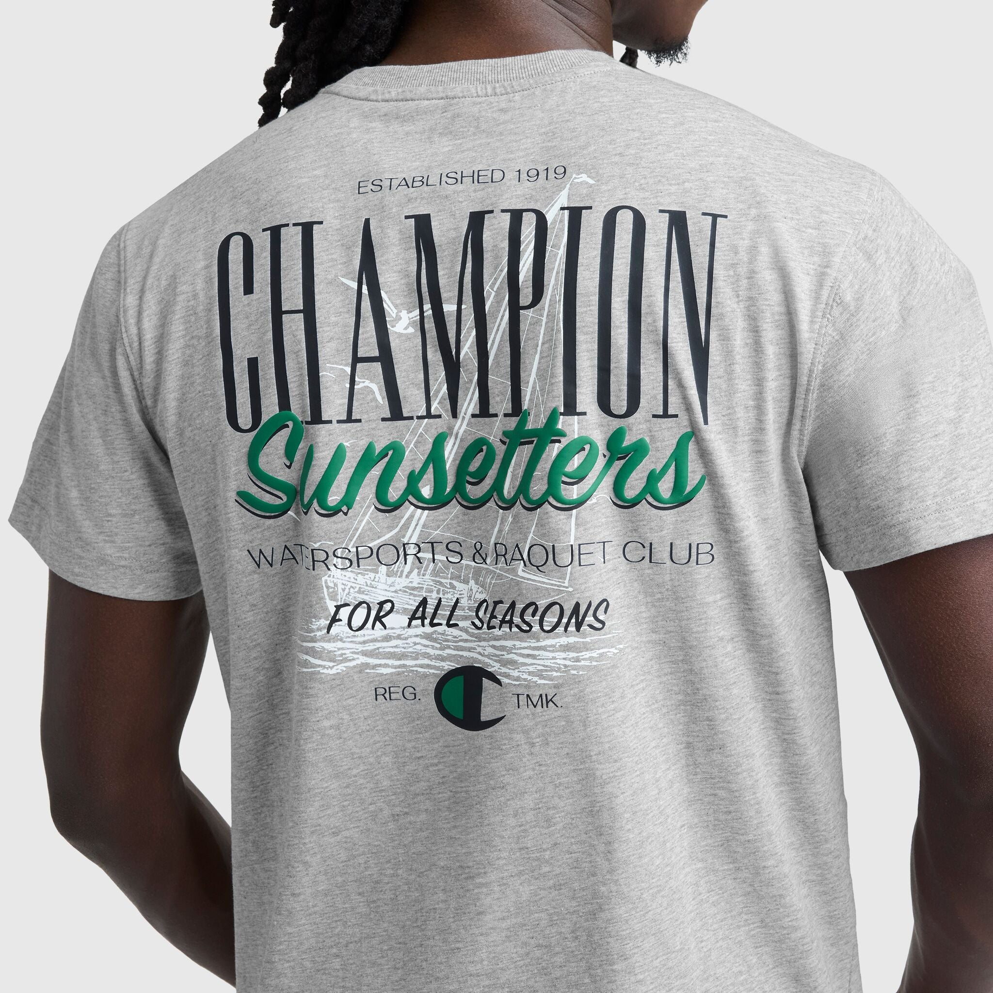 Sunsetters Graphic T-Shirt. C Logo - Image 3
