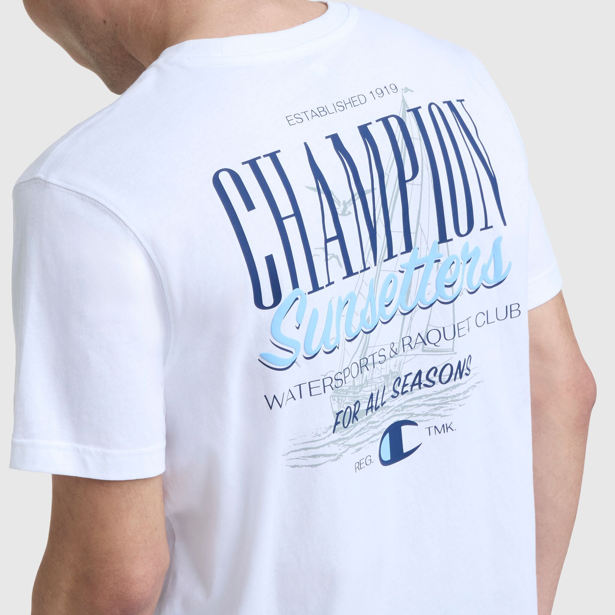 Sunsetters Graphic T-Shirt. C Logo - Image 3