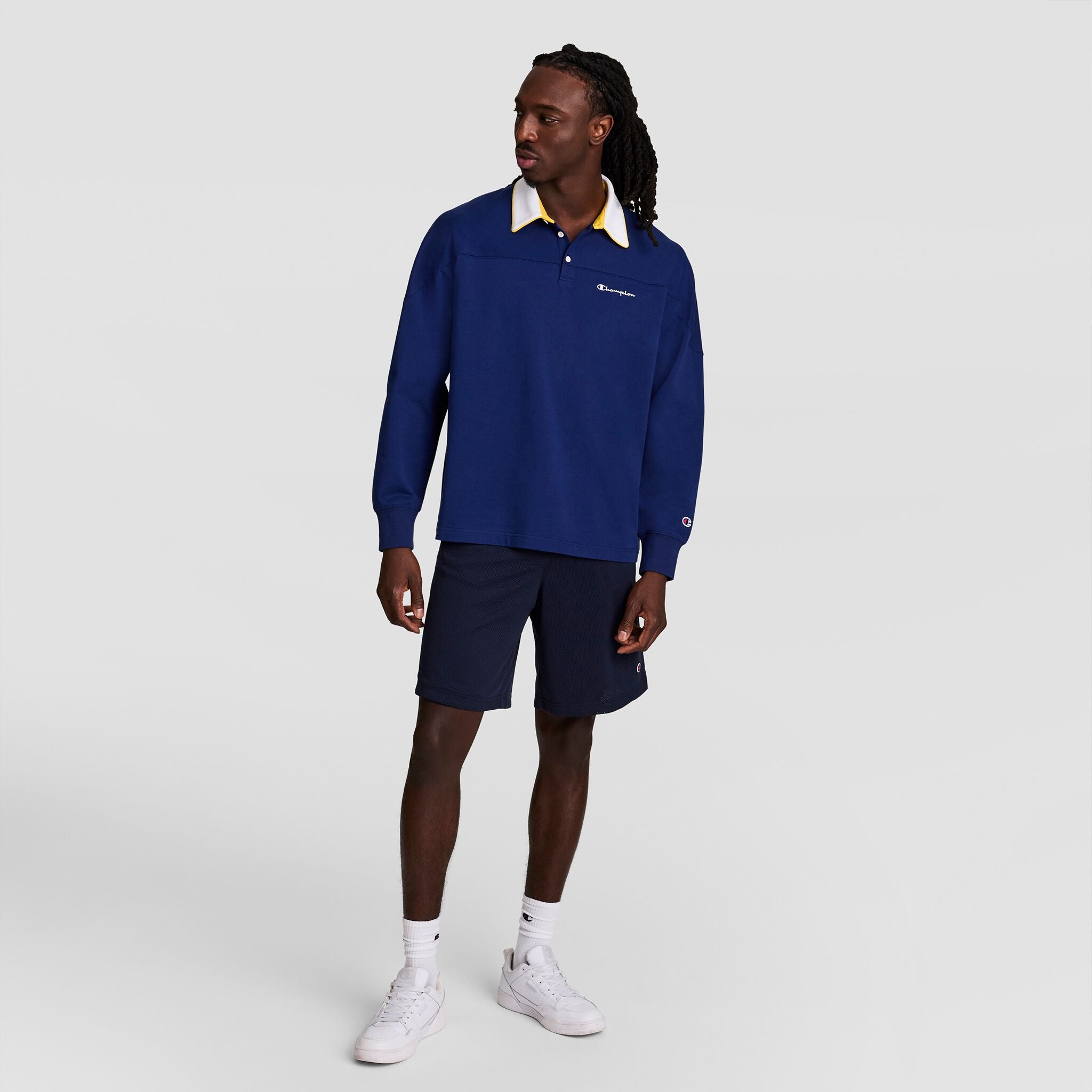 Gridiron Long Sleeve Rugby. Script Logo - Image 5