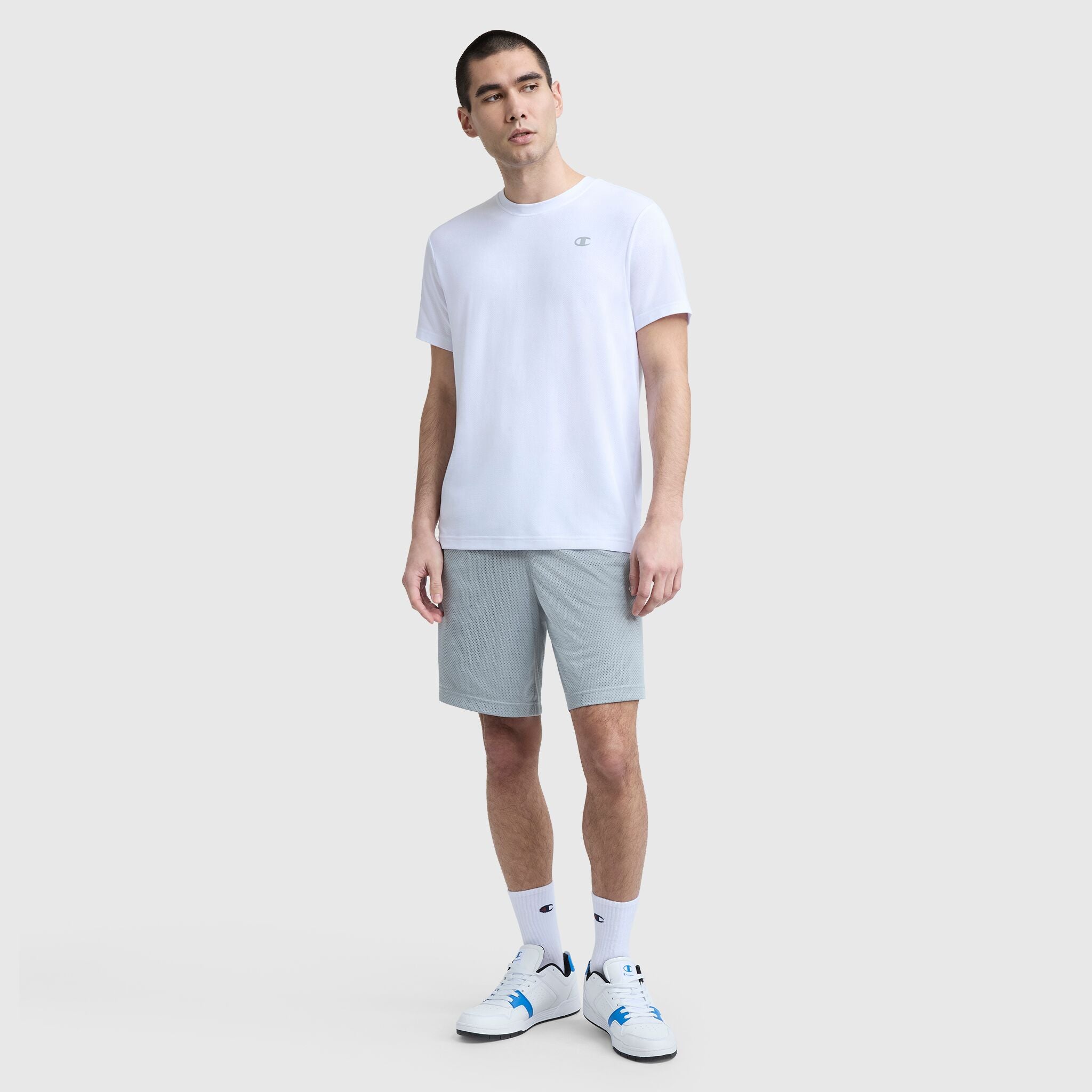 Sport Crewneck T-Shirt. Script Logo - Image 5
