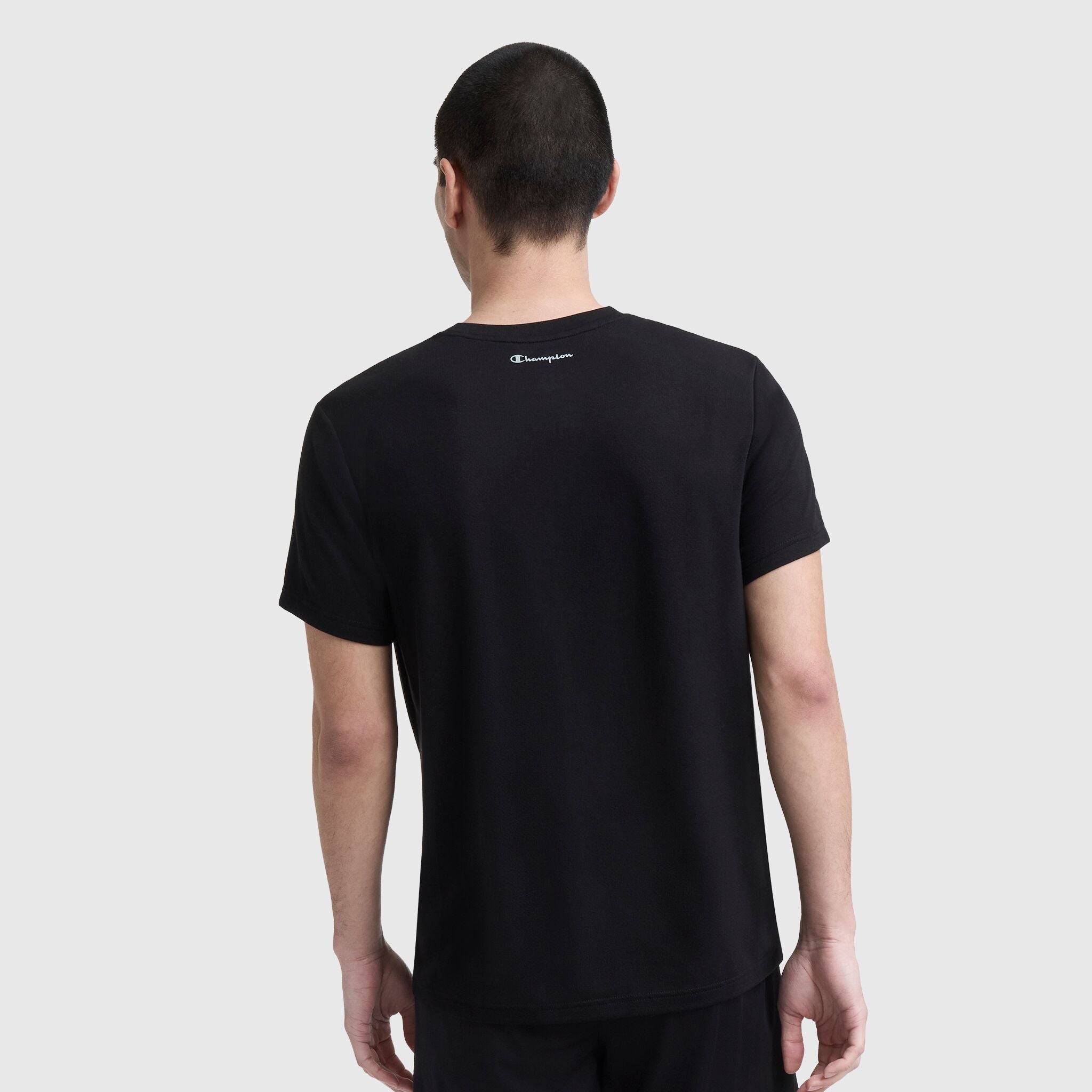 Sport Crewneck T-Shirt. Script Logo - Image 2