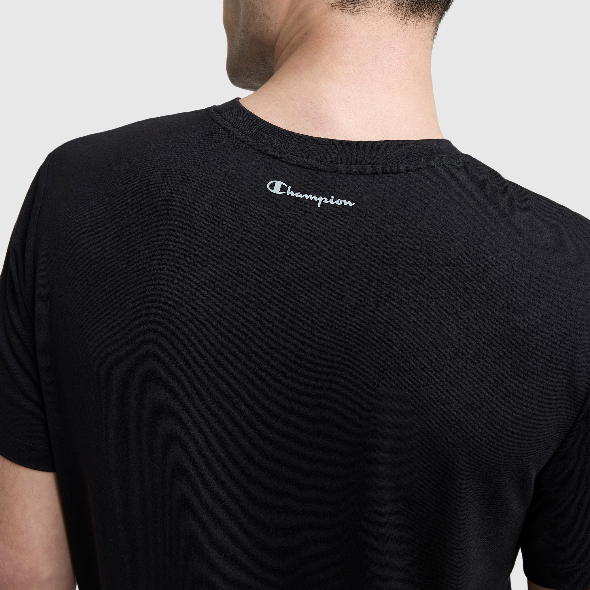 Sport Crewneck T-Shirt. Script Logo - Image 3