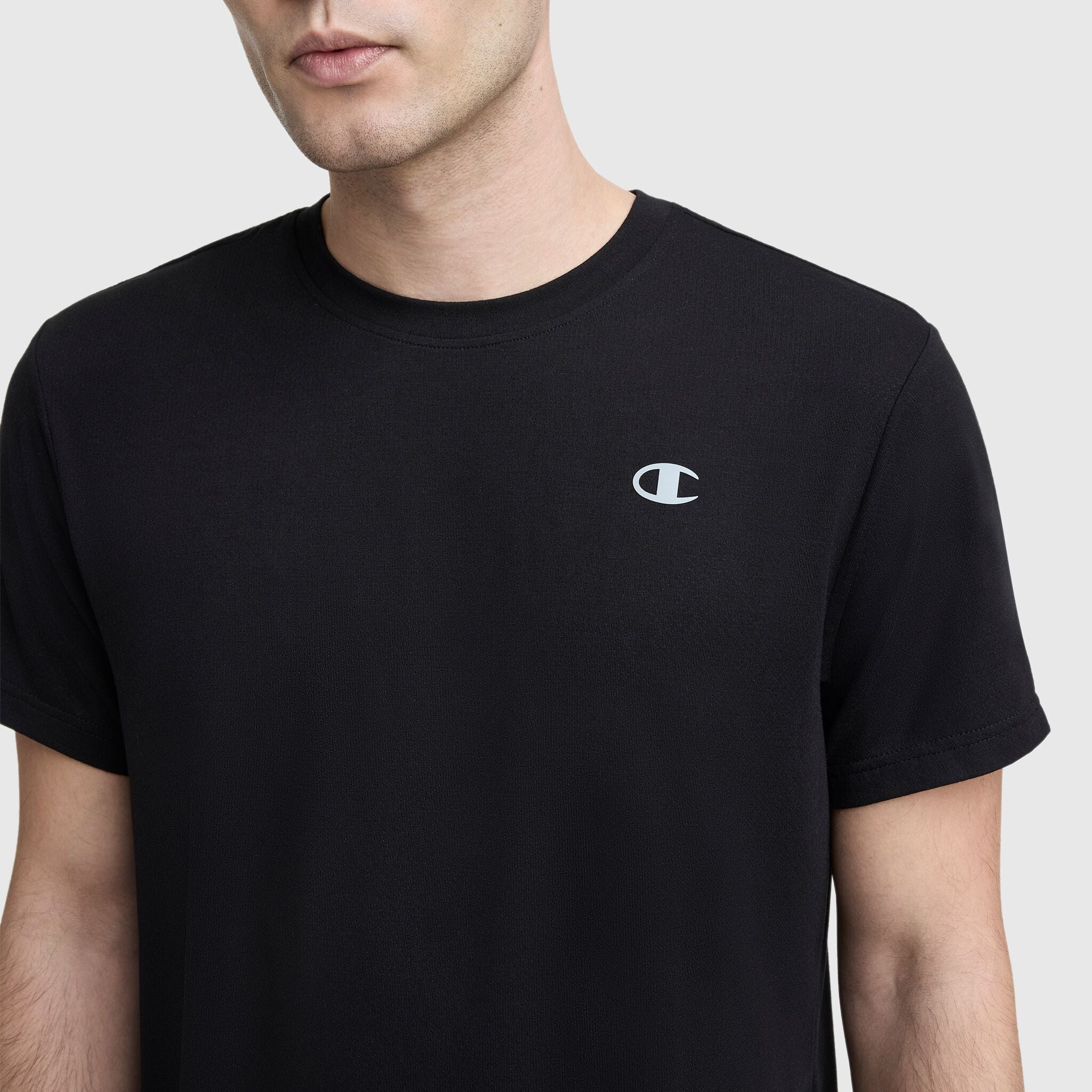 Sport Crewneck T-Shirt. Script Logo - Image 4